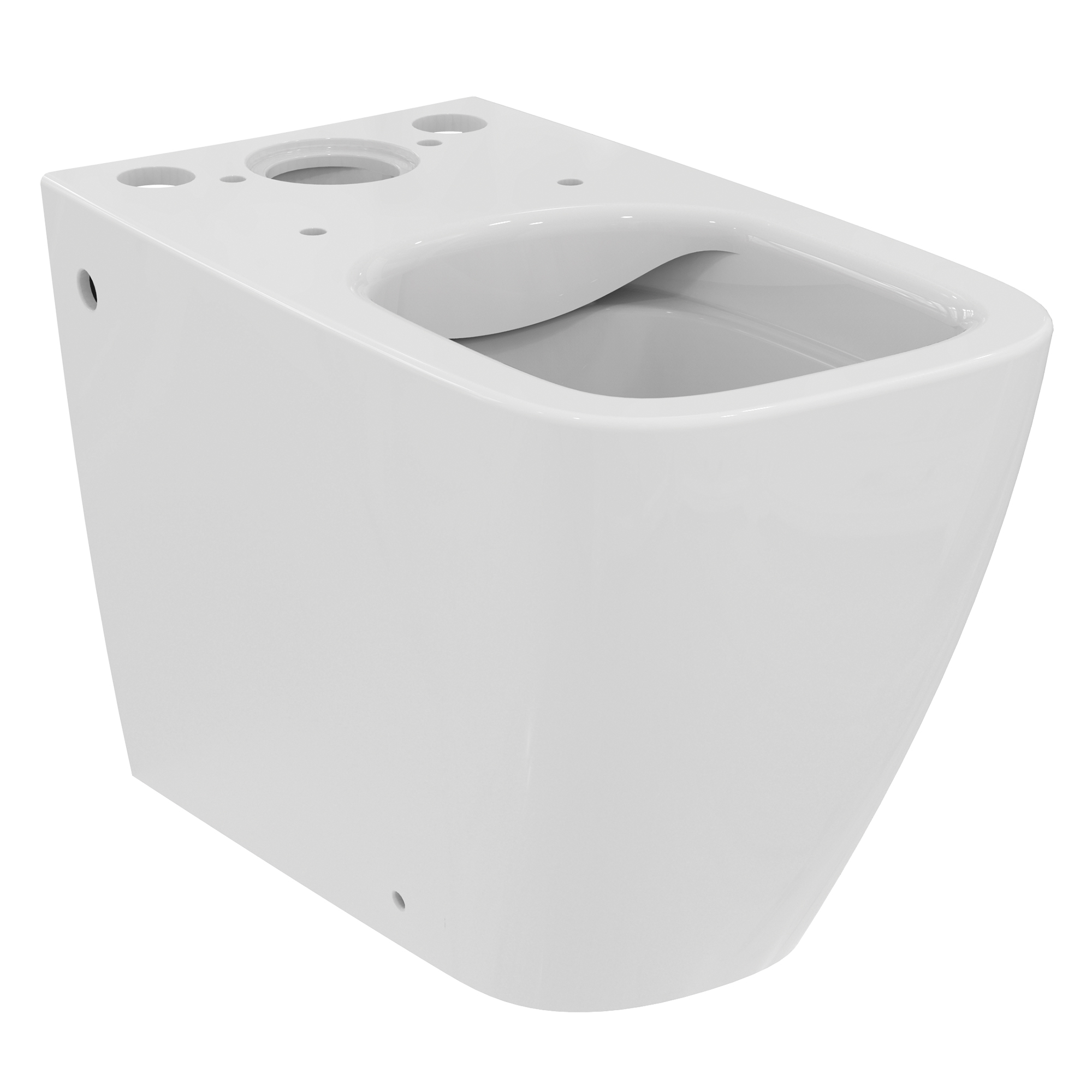 Ideal Standard i.life S Compact Close Coupled Fully Back to Wall Rimless Toilet with Soft Close Seat