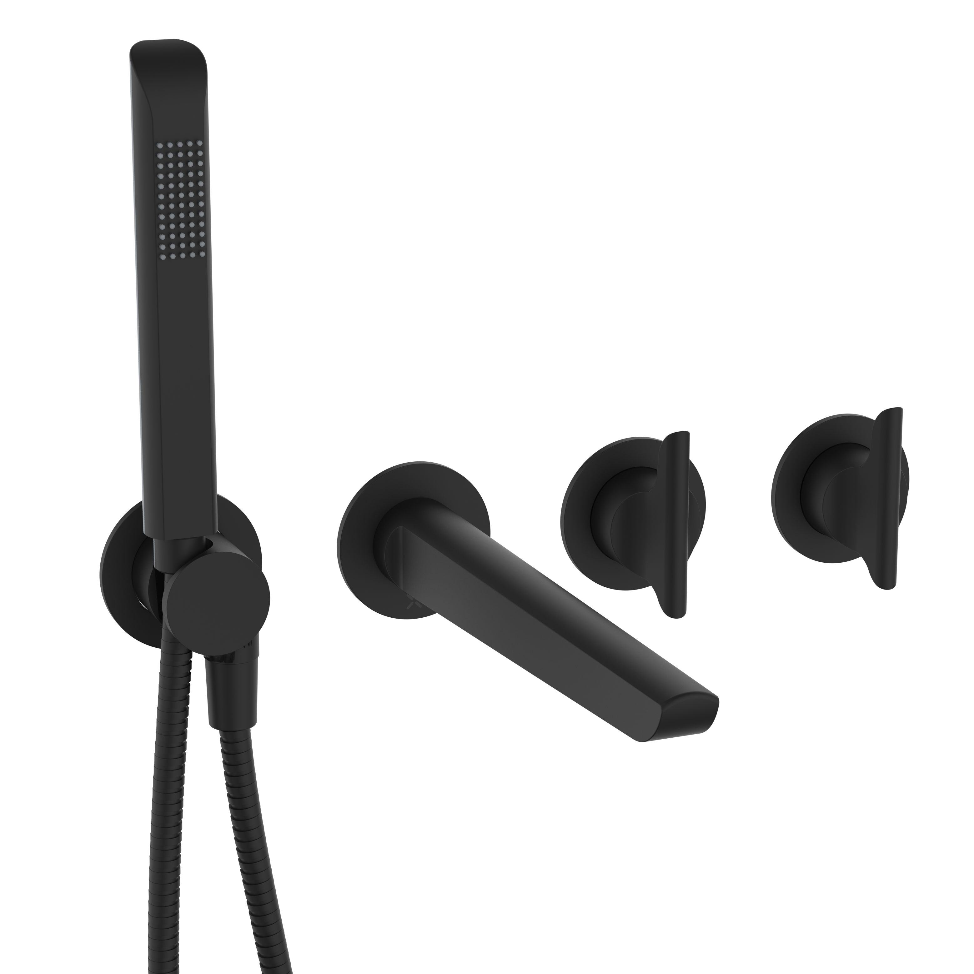 Crosswater Foile Module 2 Outlet Shower Valve, Bath Spout & Handset