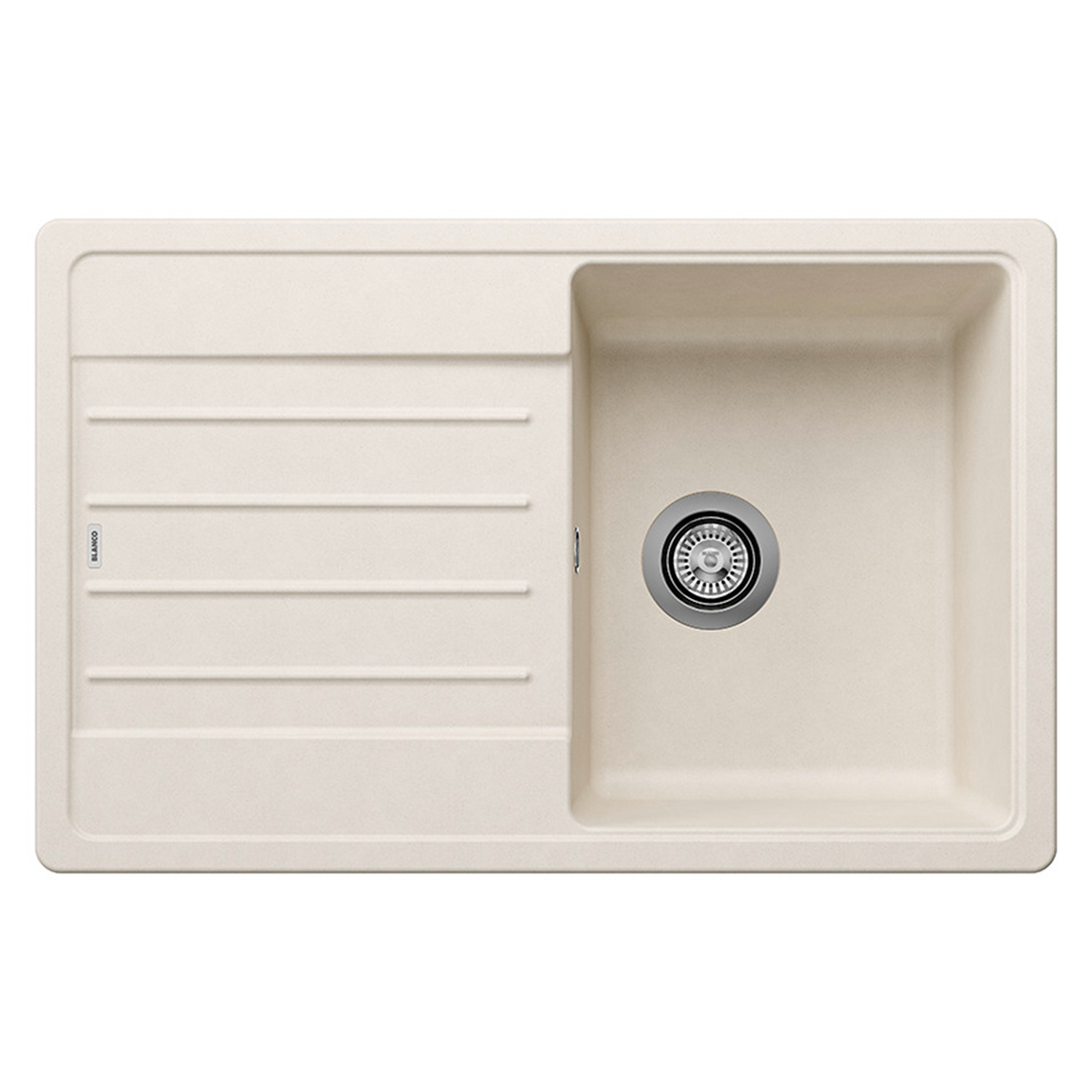 Blanco Legra 45 S Compact 1 Bowl Silgranit Composite Kitchen Sink & Waste with Reversible Drainer - 780 x 500mm