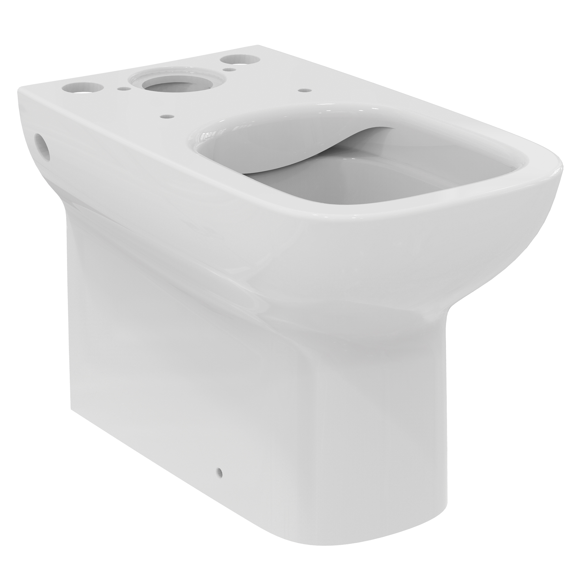 Ideal Standard i.life A Close Coupled Fully Back to Wall Rimless Toilet with Soft Close Seat