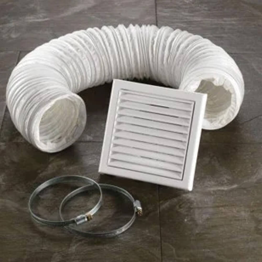 hib. Turbo LED Illuminated Inline Ceiling Ventilation System - Chrome