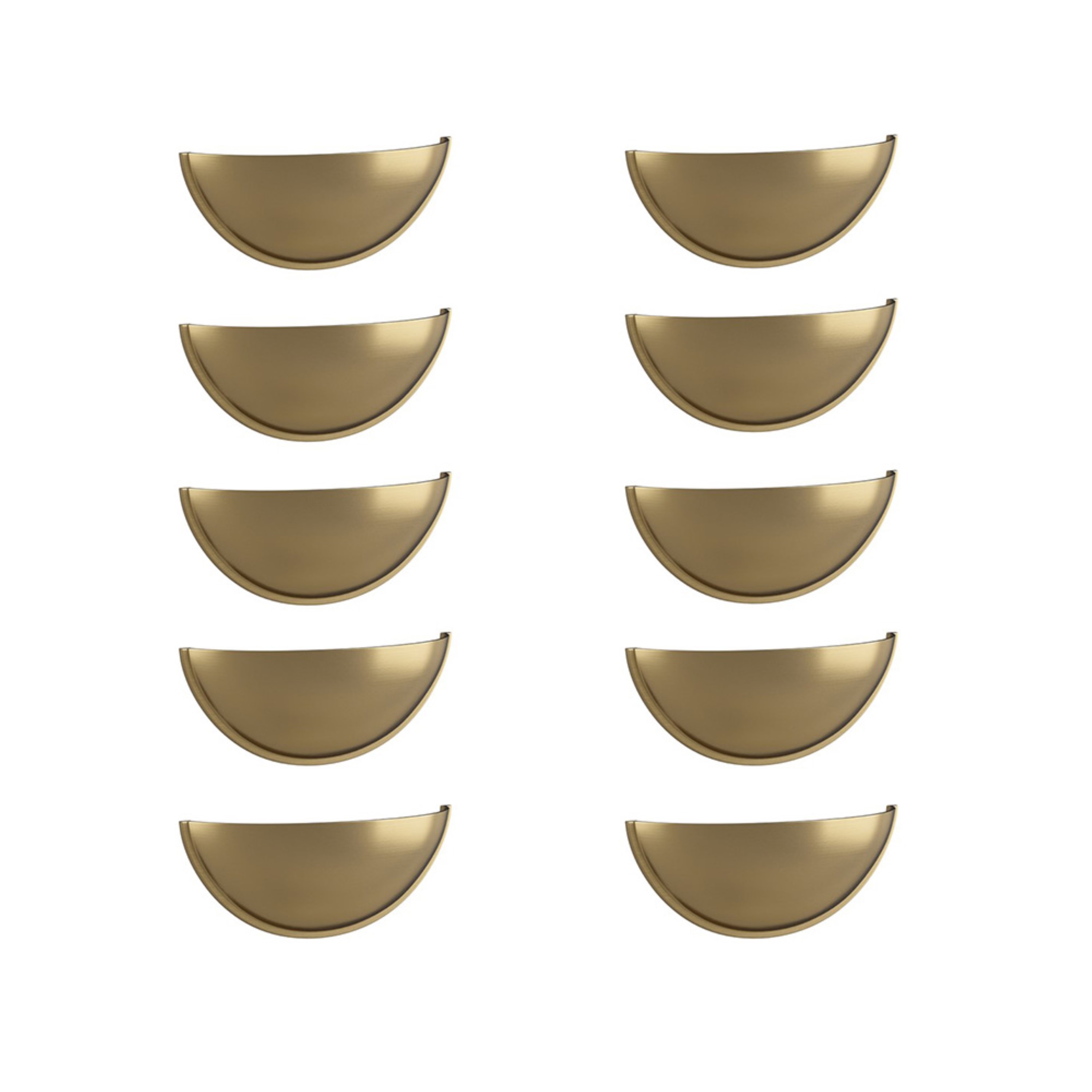 The Tap Factory Vibrance Cup Furniture Handles - 10 Pack - 17 Colours Available