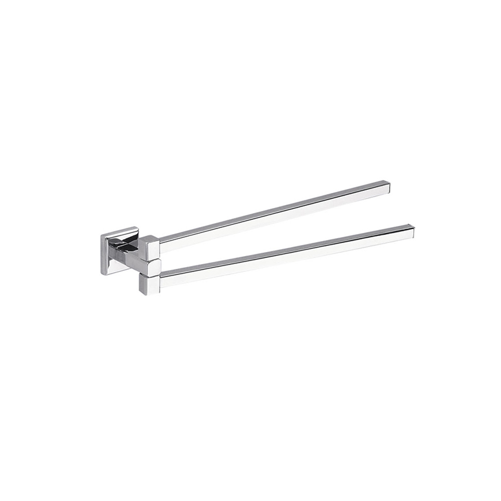 Gedy Colorado Double Swing Towel Rail - 350mm