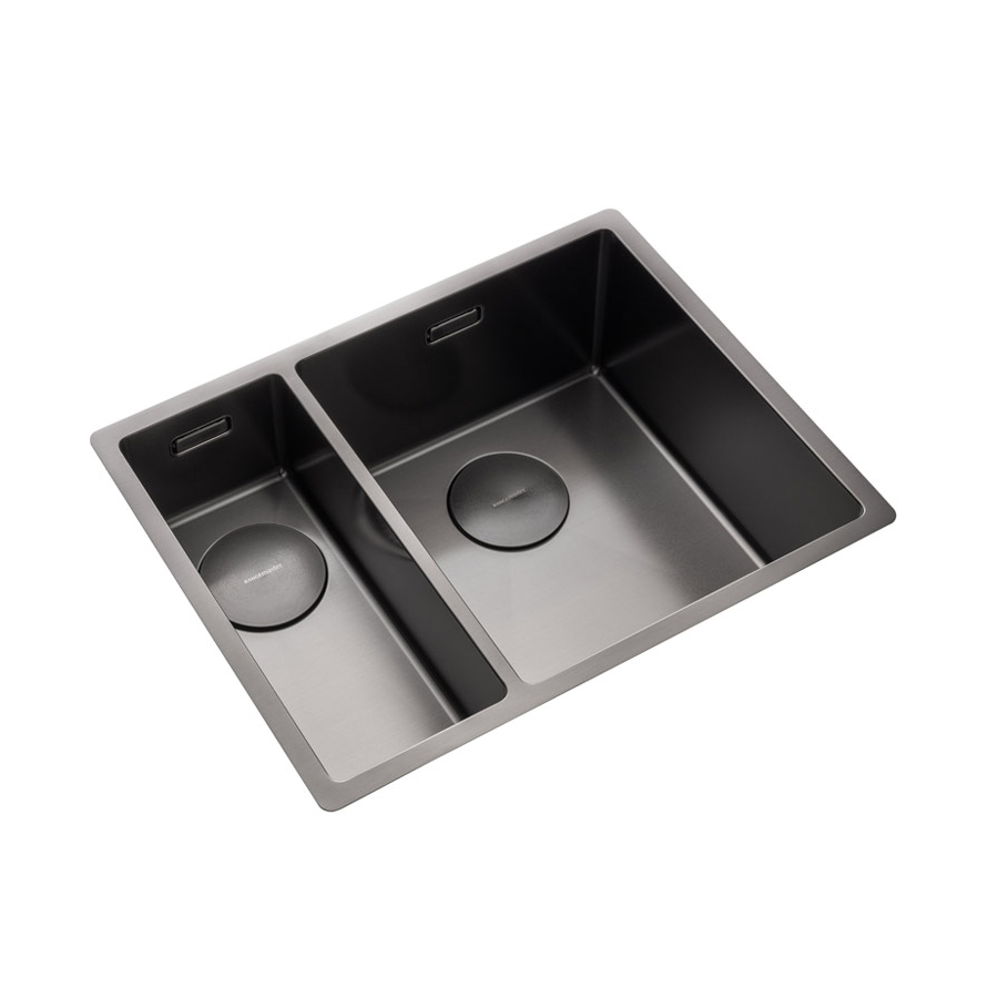Rangemaster Spectra 1.5 Bowl Inset or Undermount Stainless Steel Kitchen Sink & Waste - 555 x 440mm
