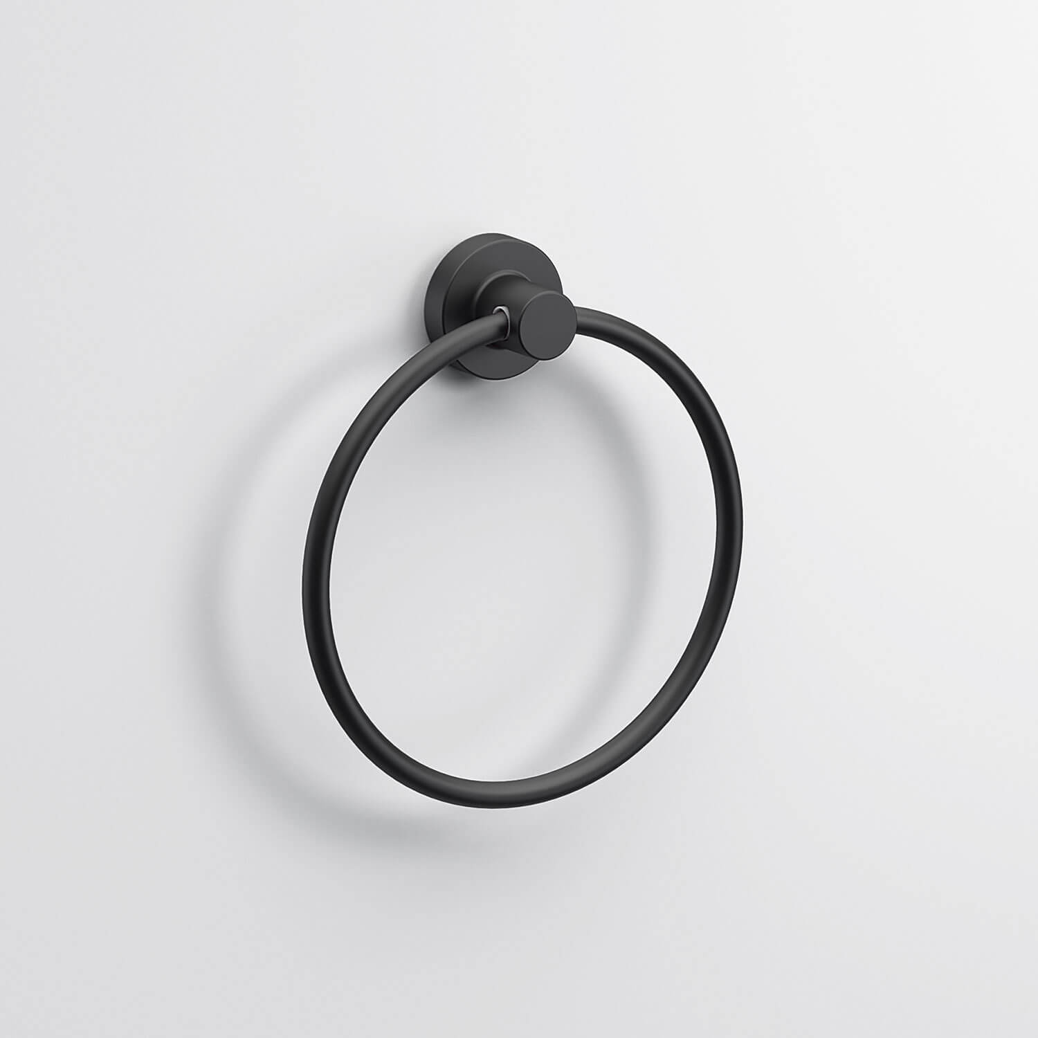 Sonia Tecno Project Black Small Towel Ring