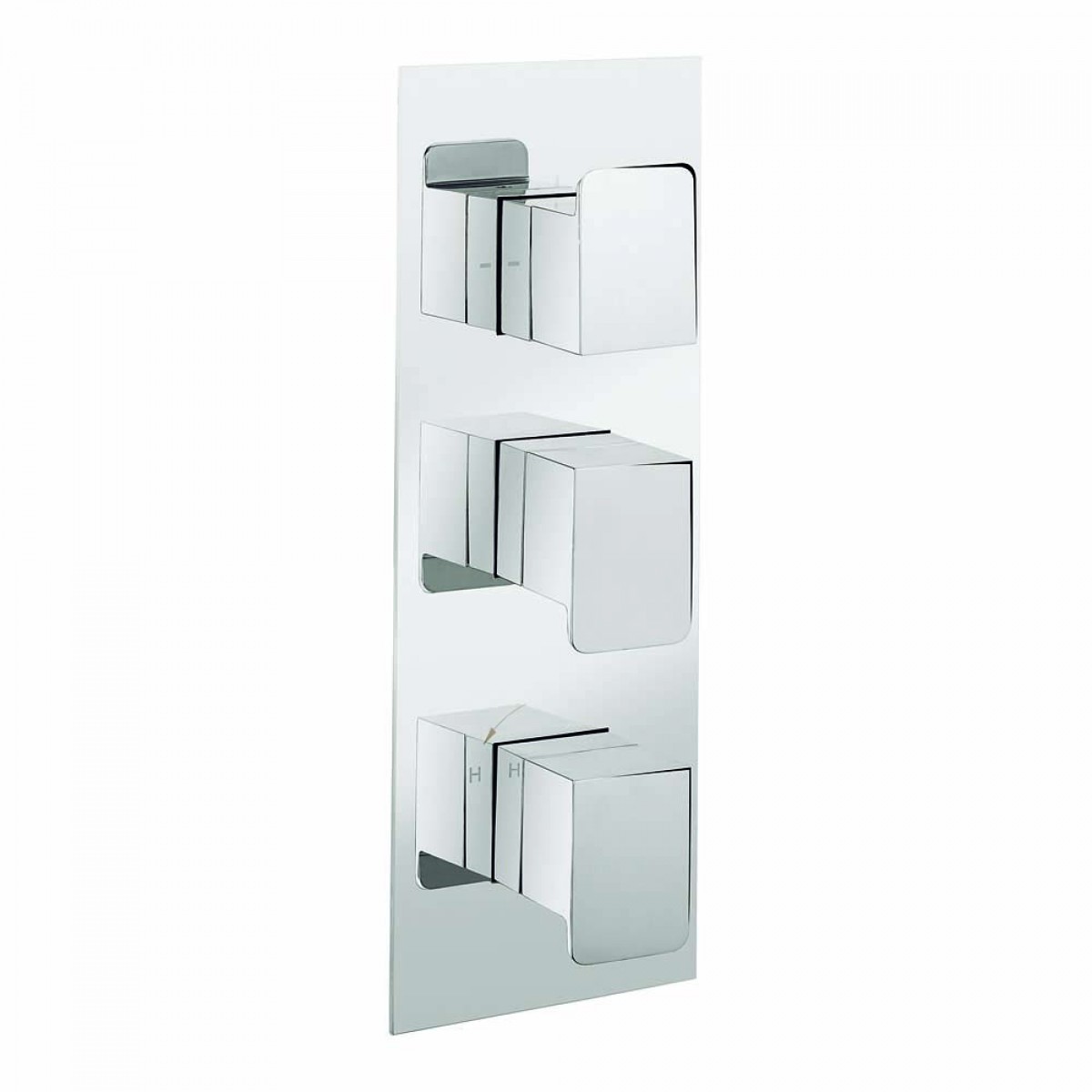 Crosswater KH Zero 3 Concealed 2 Outlet Thermostatic Shower Valve - Portrait