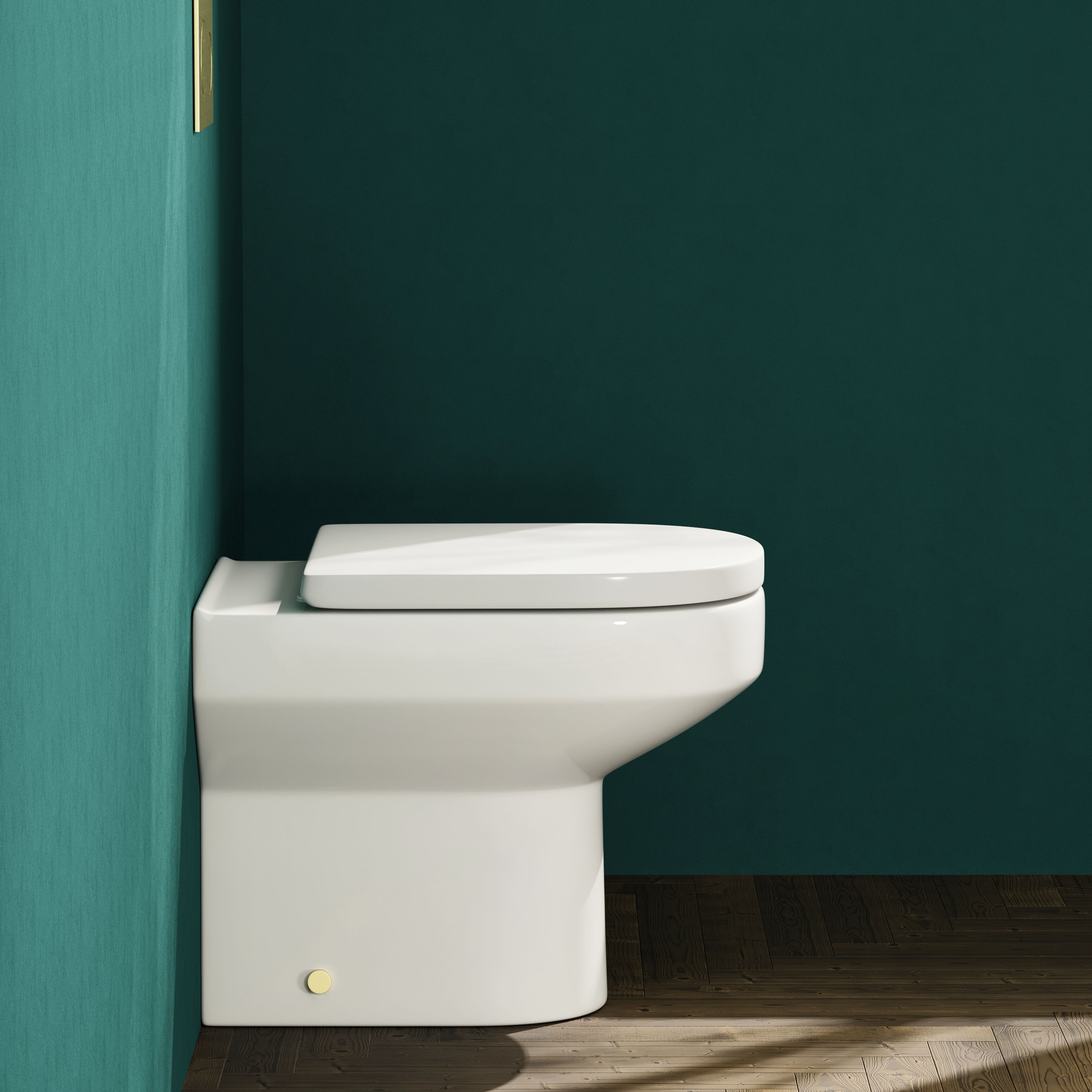 Lorraine Rimless Back To Wall Toilet & Soft Close Seat