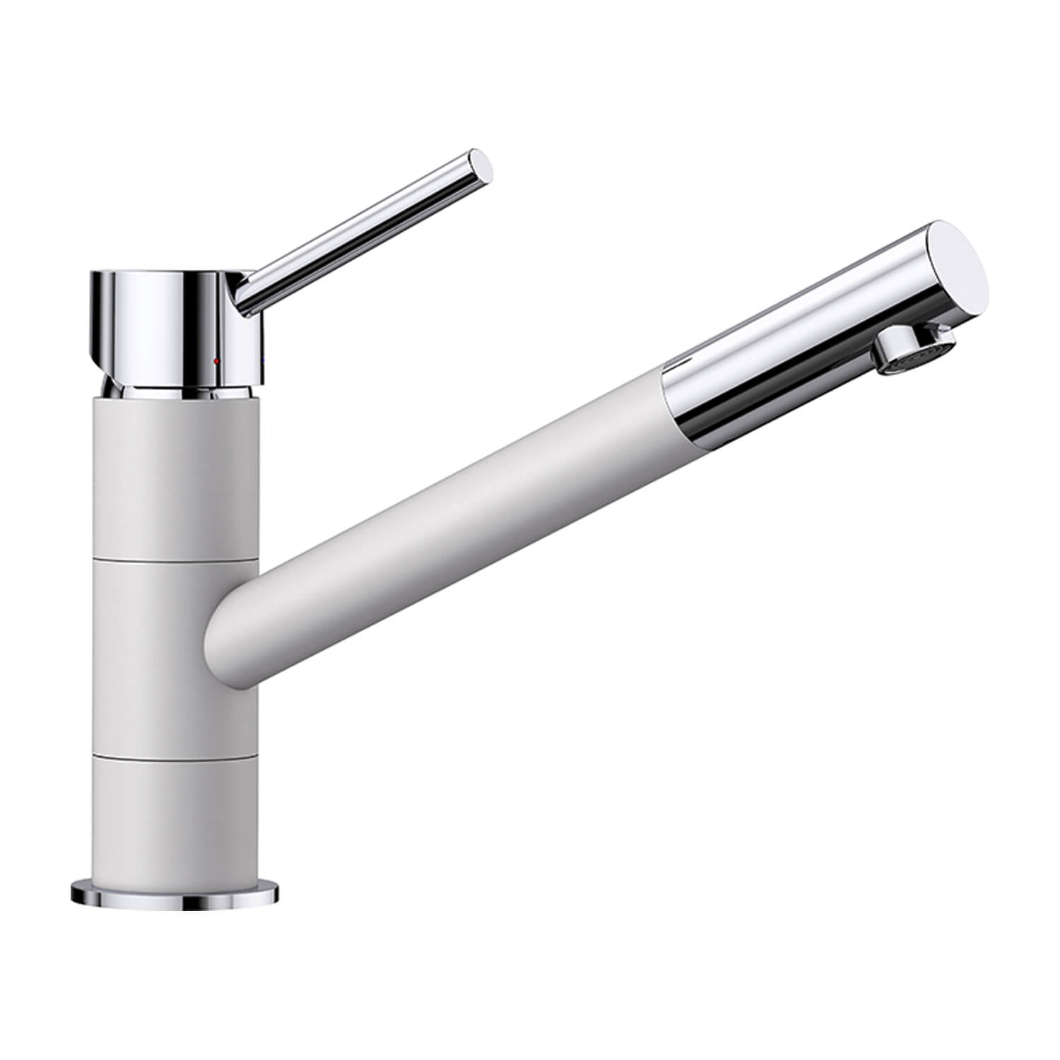 Blanco Kano Single Lever Mono Kitchen Mixer Tap with Silgranit Matching Finish
