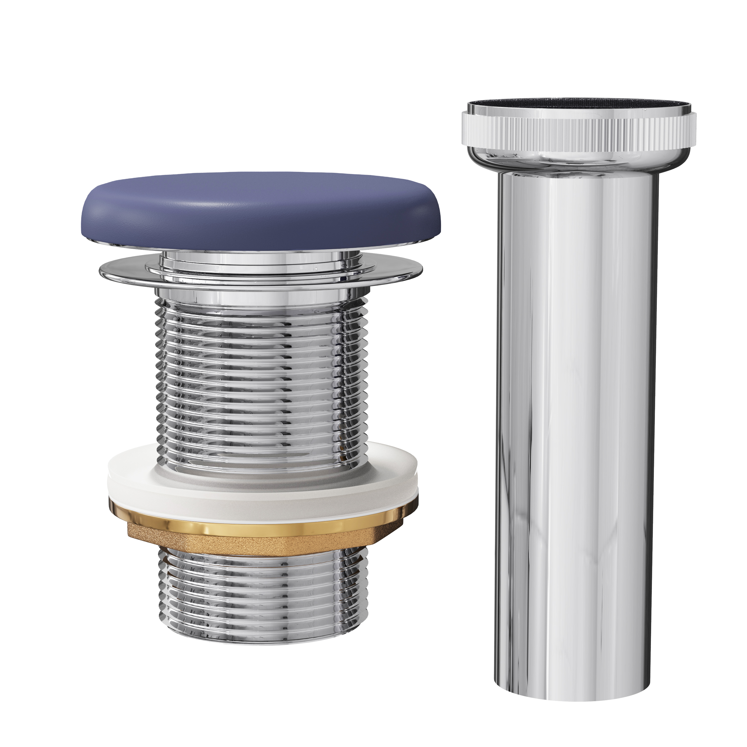 Harbour Concrete Unslotted Extendable Basin Waste