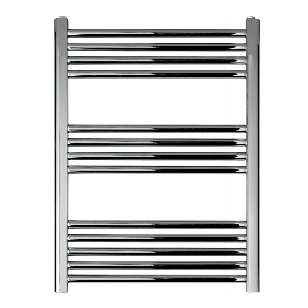 EliteHeat Steel Ladder Heated Towel Rail 25mm Bars - Chrome