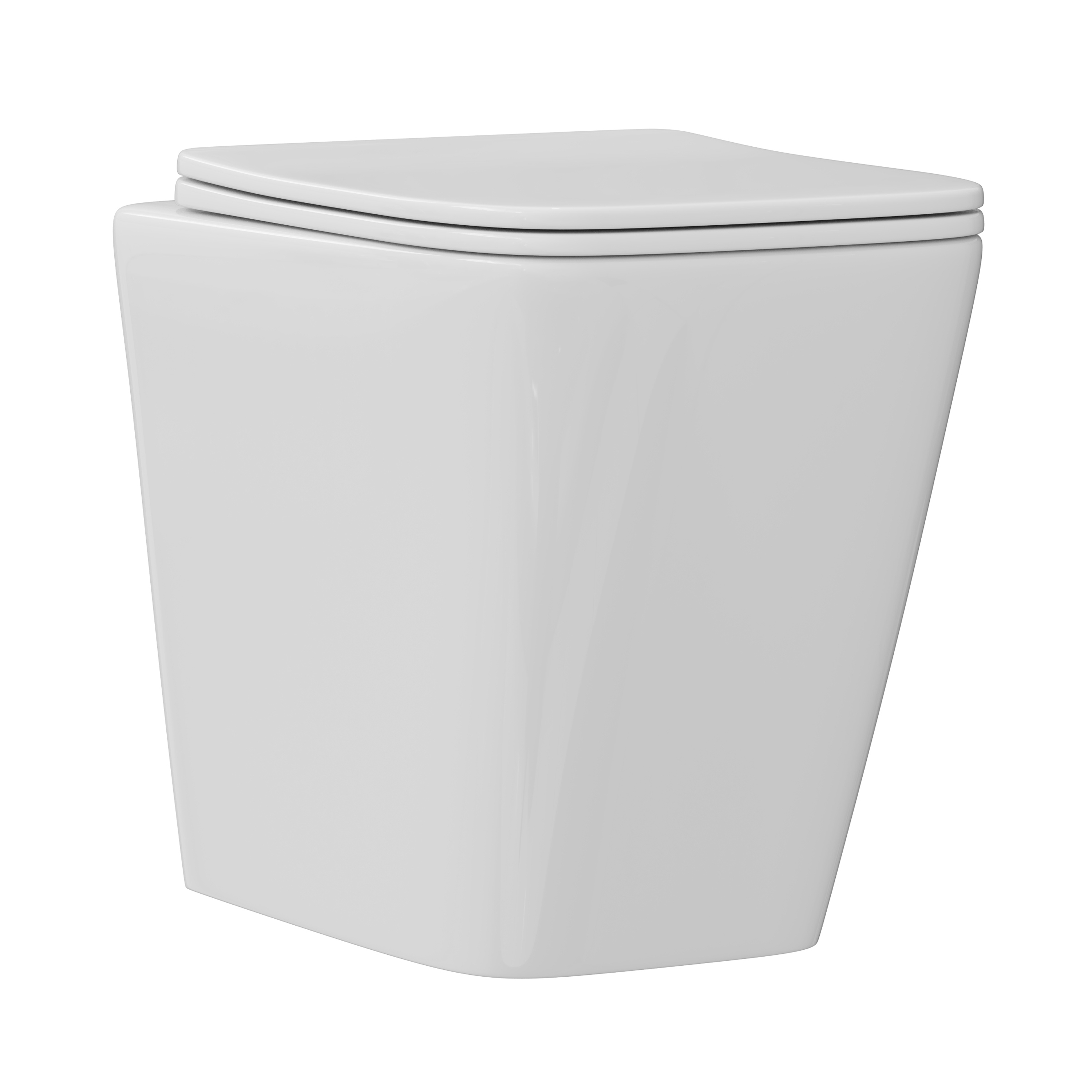 Harbour Unity Rimless Back to Wall Toilet & Soft Close Seat