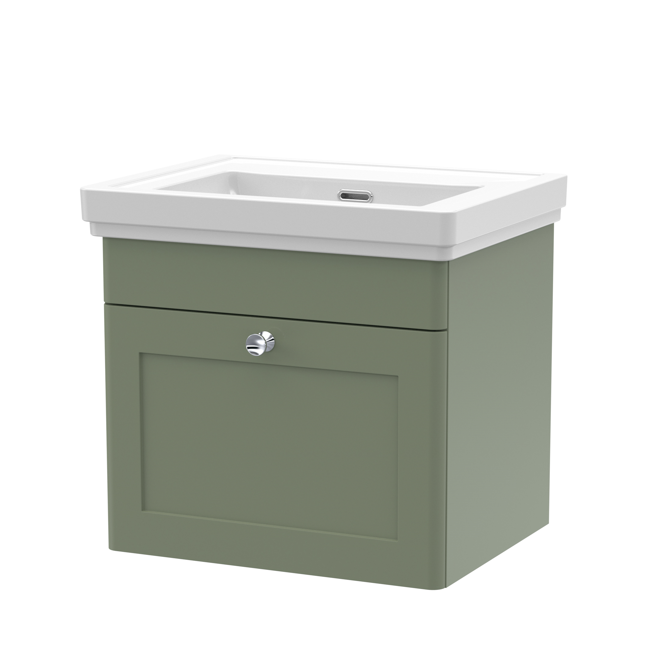 Butler & Rose Ophelia 500mm Wall Mounted 1 Drawer Vanity Unit & Basin