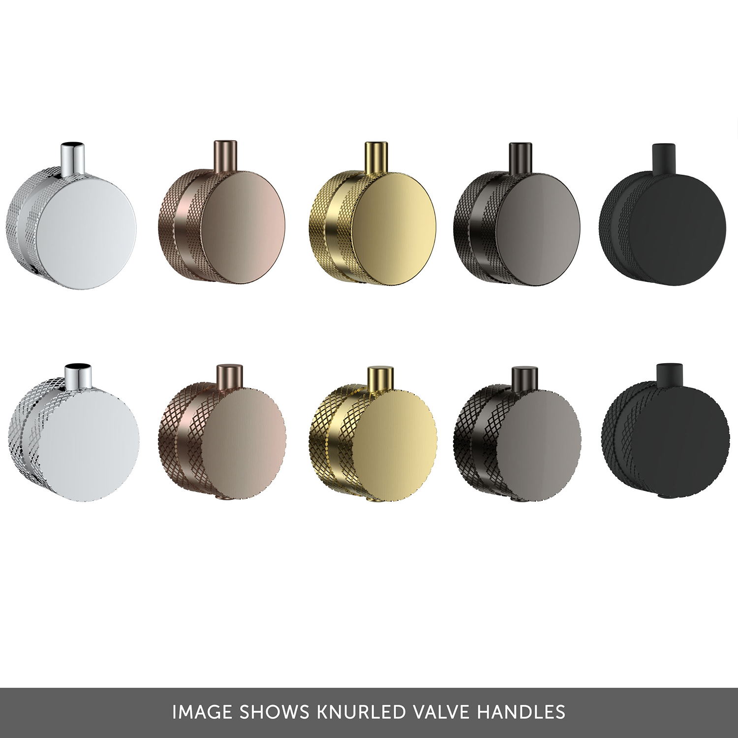 Core Concealed Thermostatic Valve, Fixed Head & Shower Handset Kit