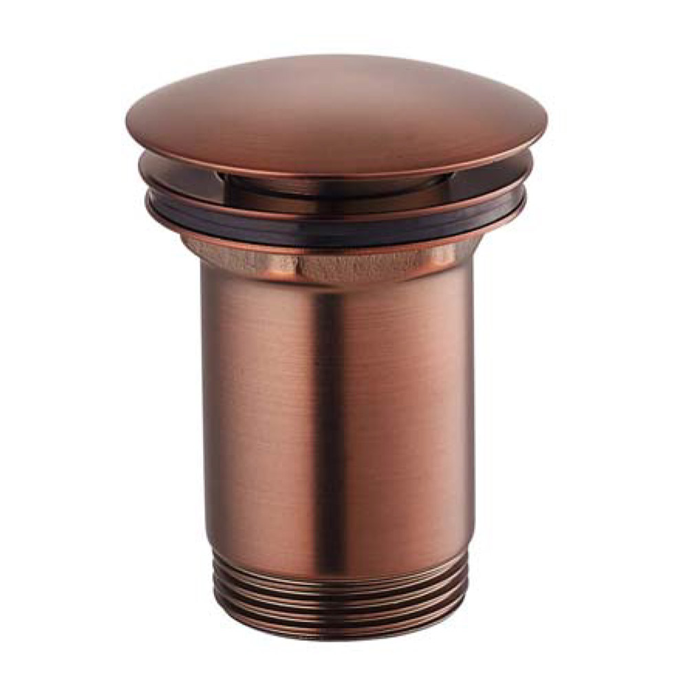 Flova Liberty Wall Mounted Basin Mixer with Clicker Waste - Oil Rubbed Bronze