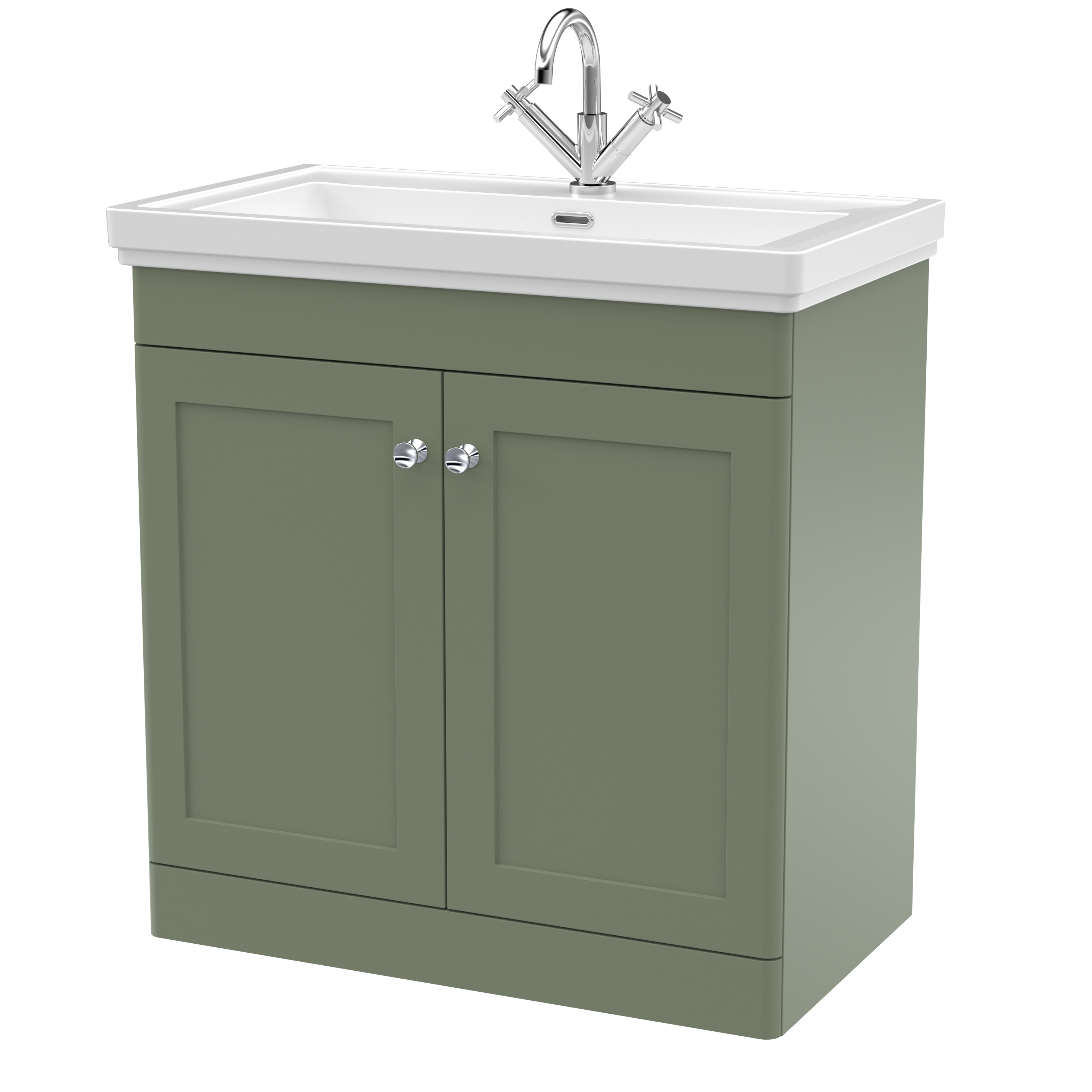 Butler & Rose Ophelia 800mm Floorstanding 2 Door Vanity Unit & Basin