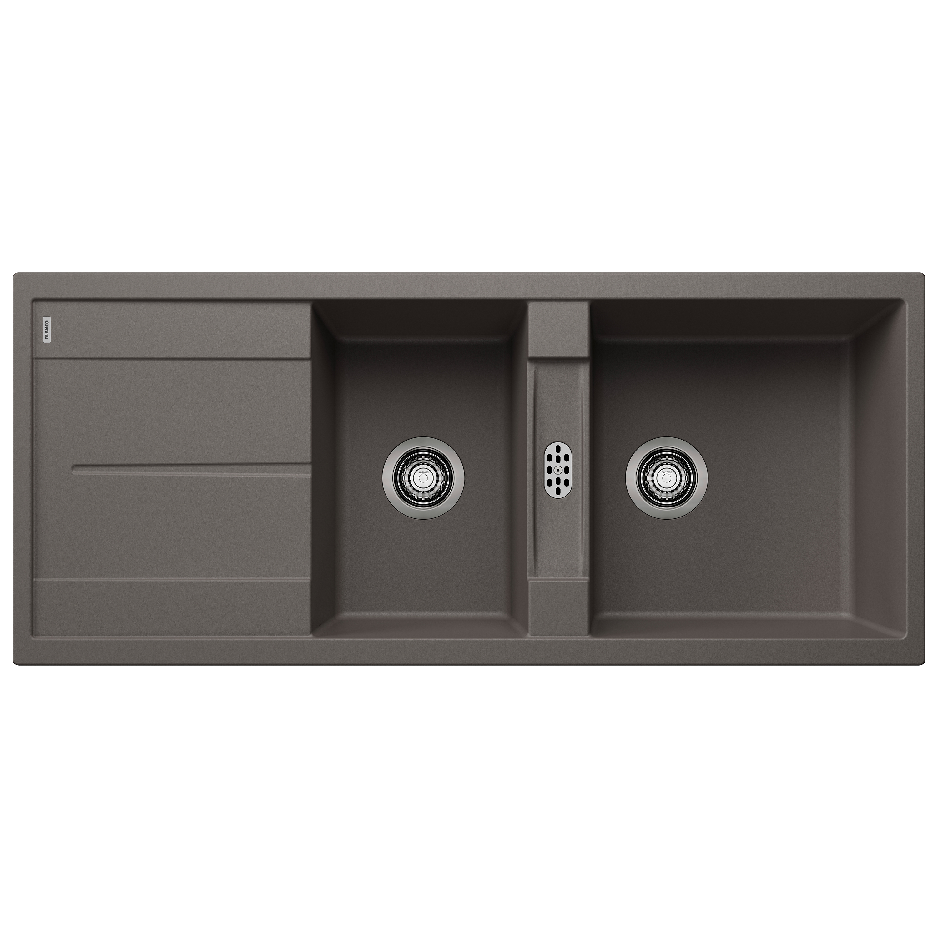 Blanco Metra 8 S 1.5 Bowl Inset Silgranit Composite Kitchen Sink & Waste with Reversible Drainer - 1160 x 500mm
