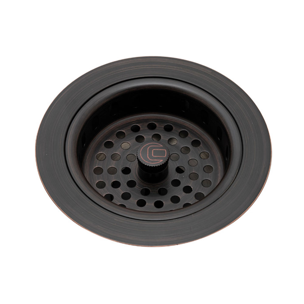 Caple Blackened Copper 90mm Basket Strainer Waste