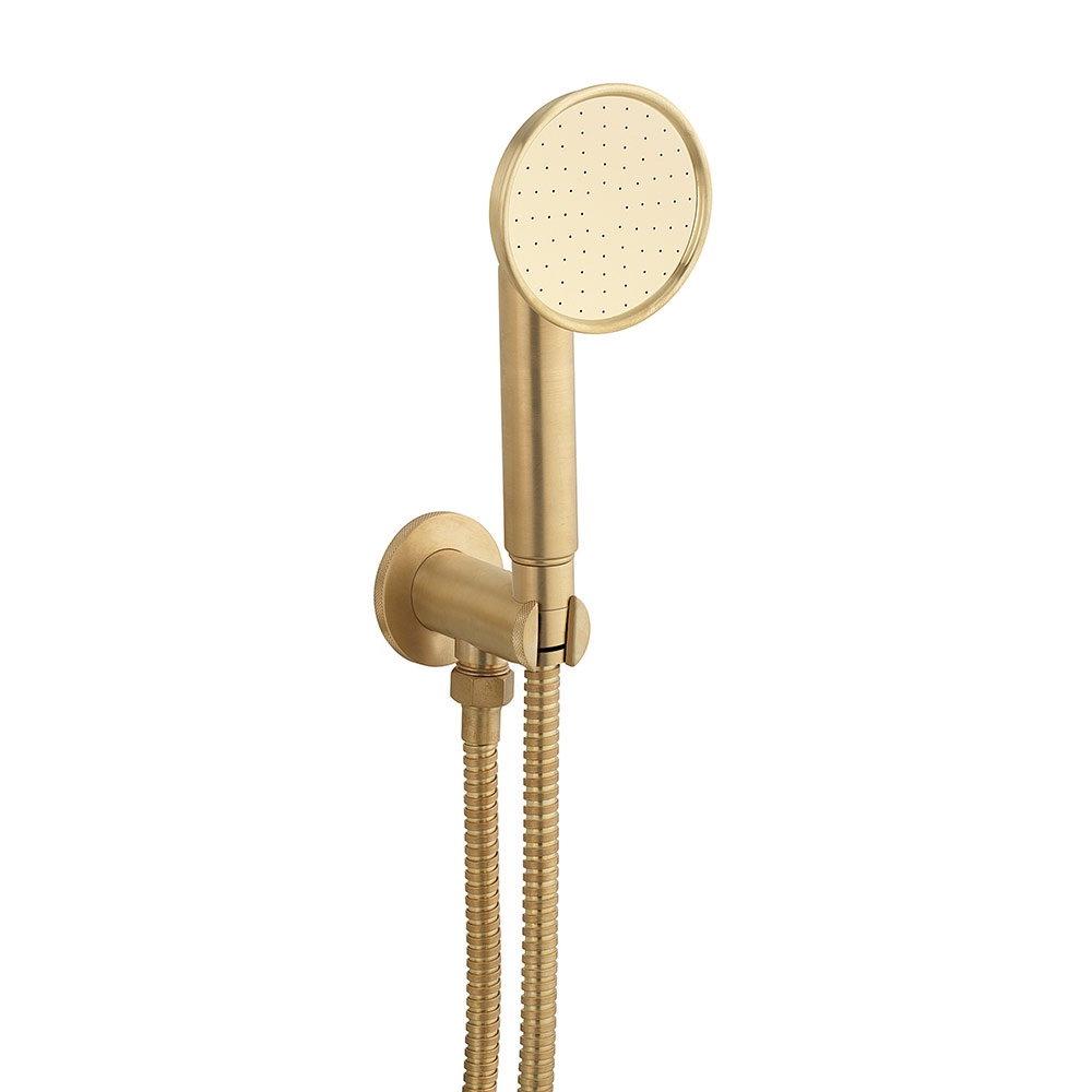 Crosswater MPRO Industrial Wall Outlet, Shower Handset & Hose