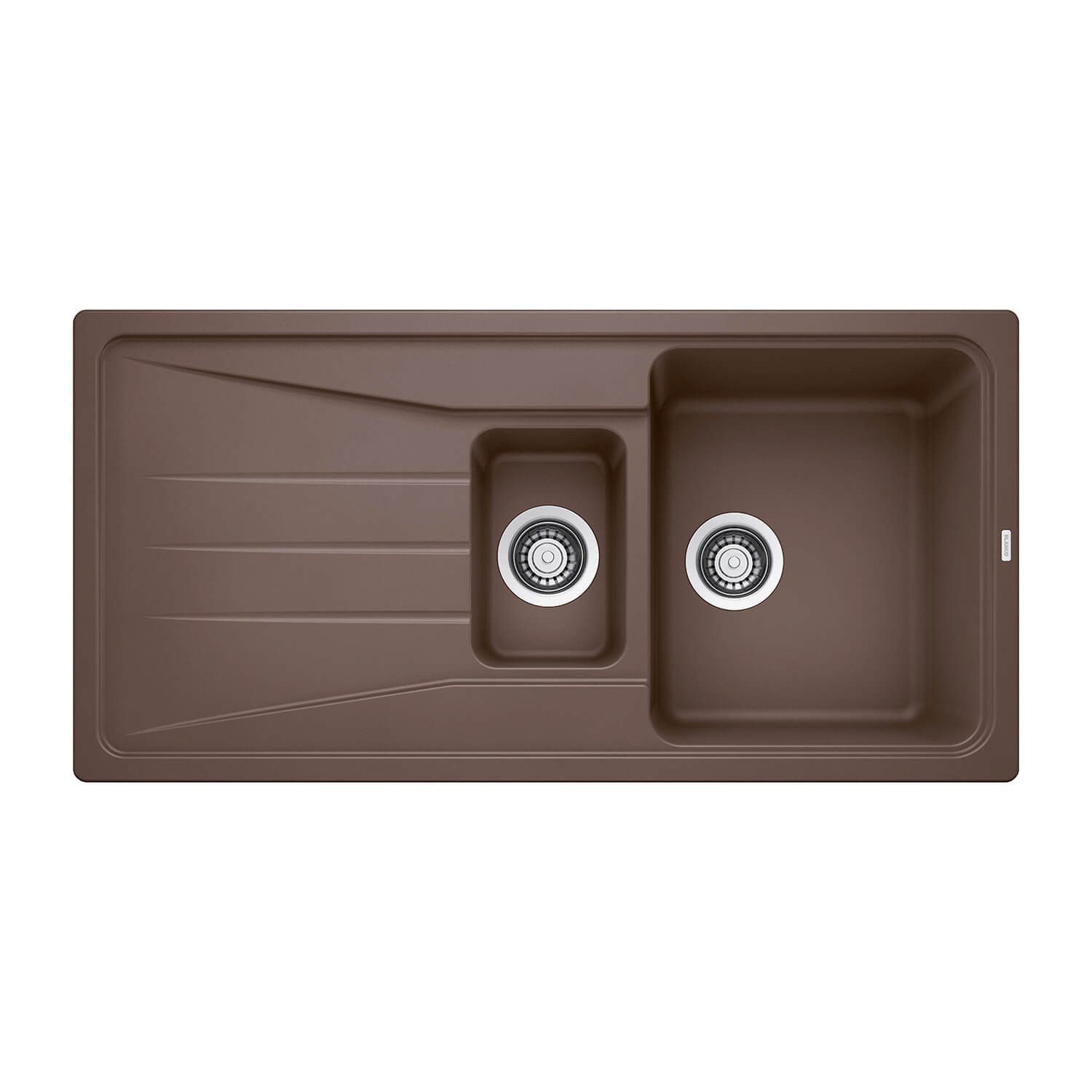 Blanco Sona 6 S 1.5 Bowl Inset Silgranit Composite Kitchen Sink & Waste with Reversible Drainer - 1000 x 500mm