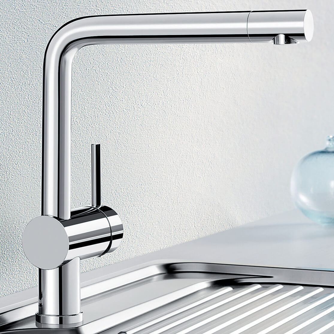Blanco Linus WRAS Approved Single Lever Mono Kitchen Mixer Tap