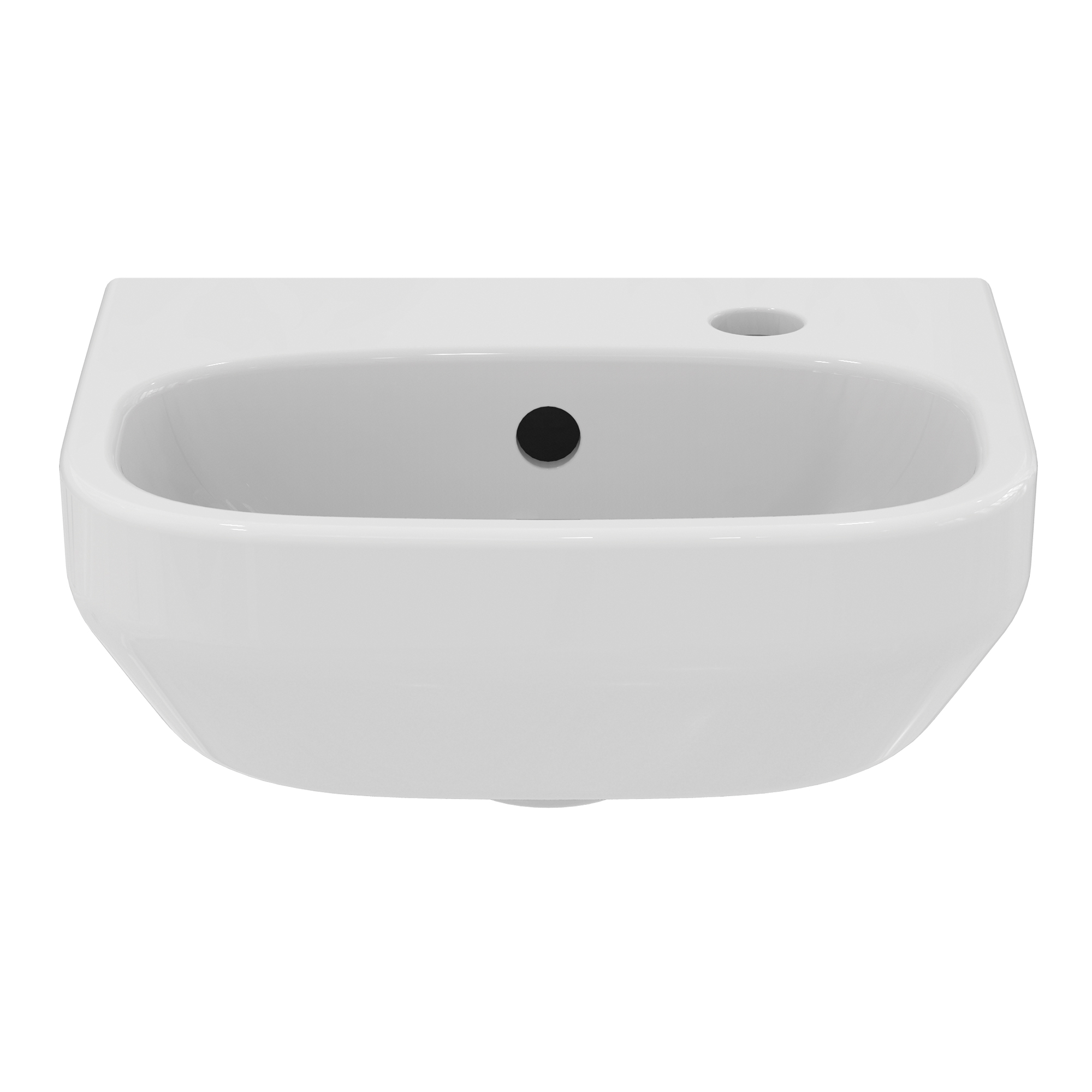 Ideal Standard i.life A 350mm Cloakroom Basin & Pedestal - Left or Right Hand Tap Hole