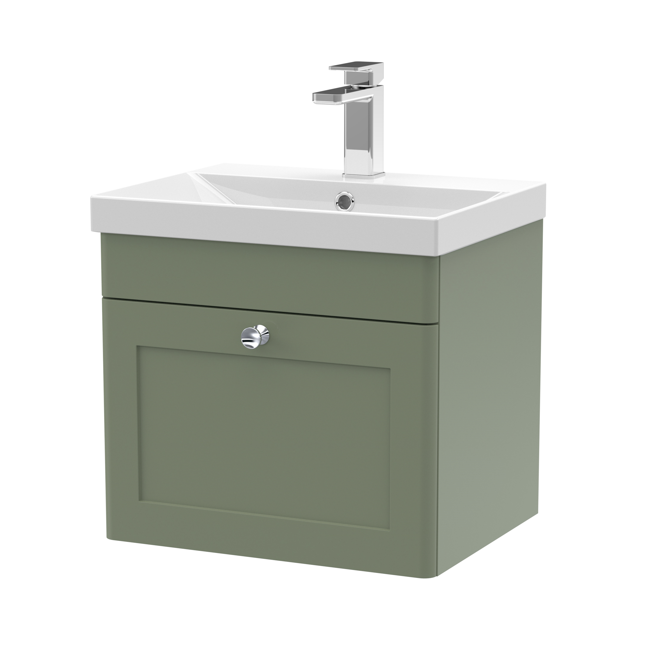 Butler & Rose Ophelia 500mm Wall Mounted 1 Drawer Vanity Unit & Basin