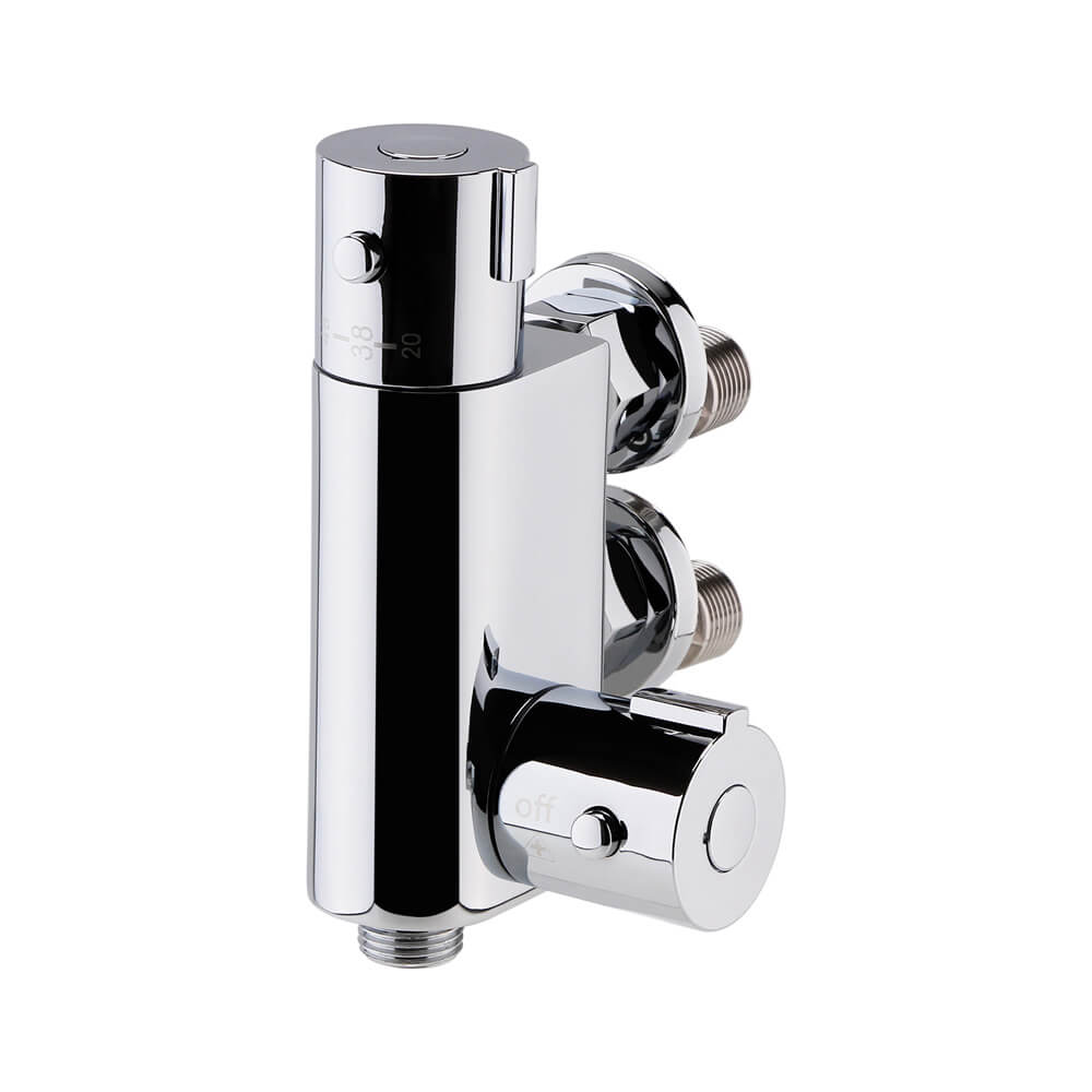 nuie Vertical Thermostatic Bar Shower