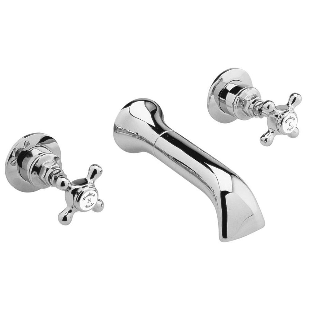 Hudson Reed Topaz Wall Mounted Bath Mixer Tap