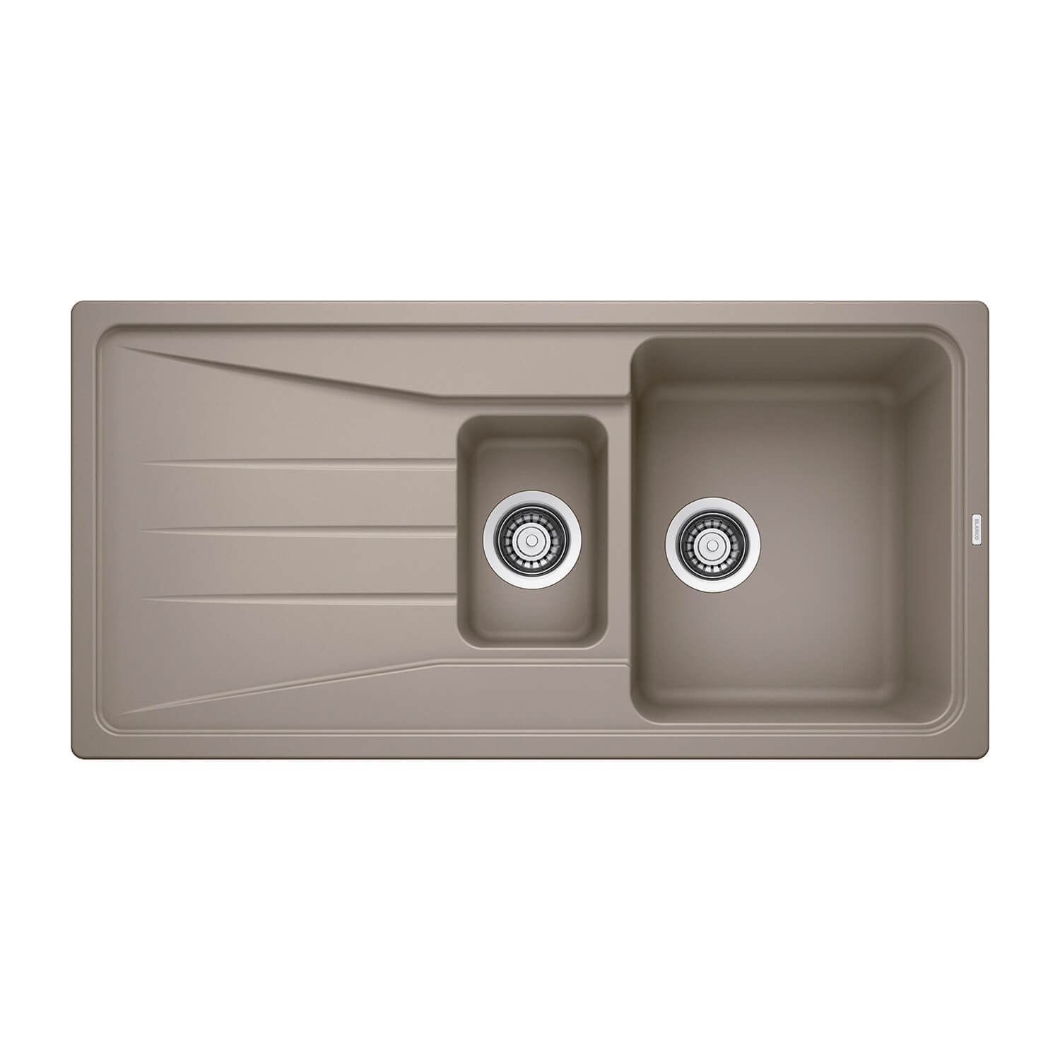 Blanco Sona 6 S 1.5 Bowl Inset Silgranit Composite Kitchen Sink & Waste with Reversible Drainer - 1000 x 500mm