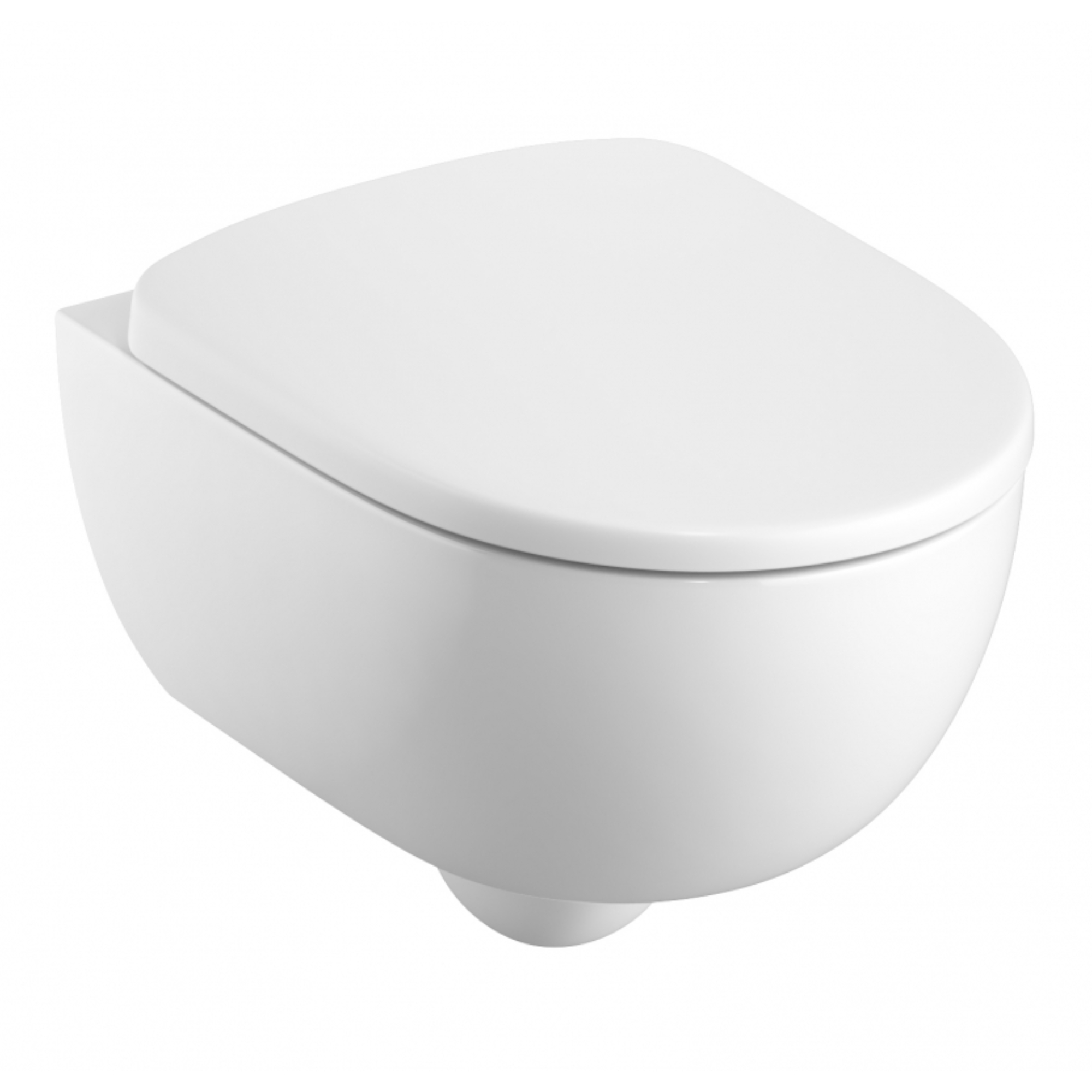 Geberit Selnova Rimless Compact Wall Hung Toilet & Soft Close Seat