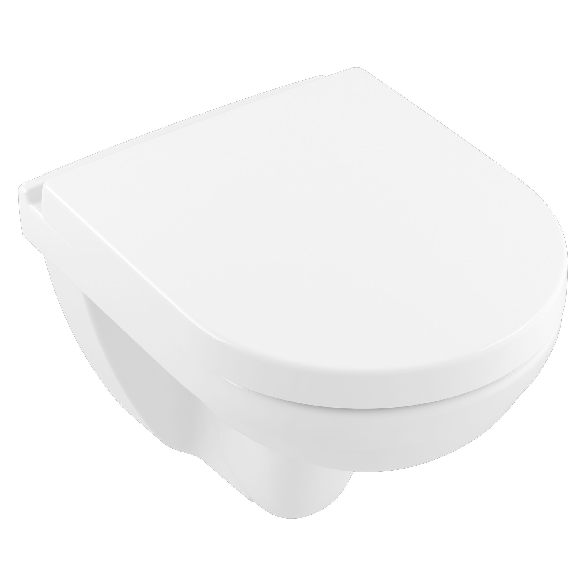 Villeroy & Boch O.novo Rimless Wall Hung Toilet & Soft Close Seat