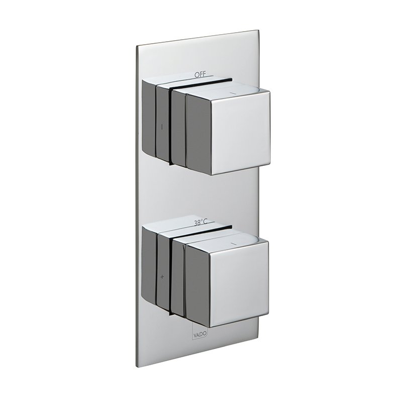 Vado Tablet 2 Outlet Concealed Thermostatic Shower Valve
