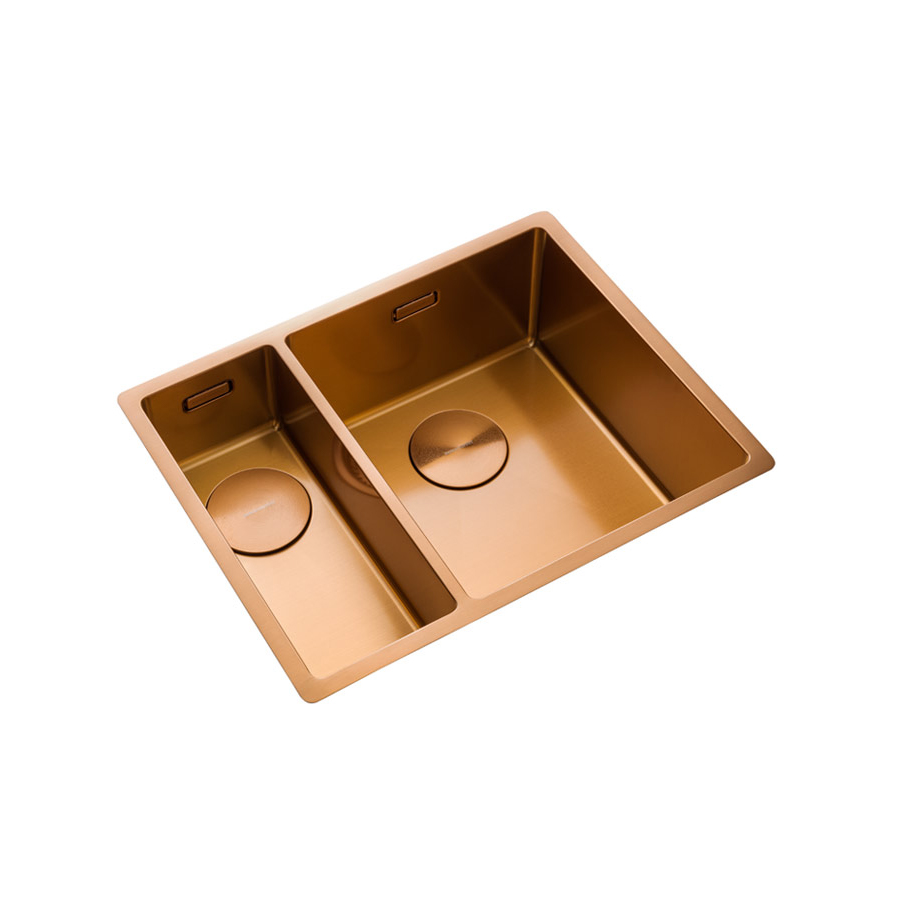 Rangemaster Spectra 1.5 Bowl Inset or Undermount Stainless Steel Kitchen Sink & Waste - 555 x 440mm