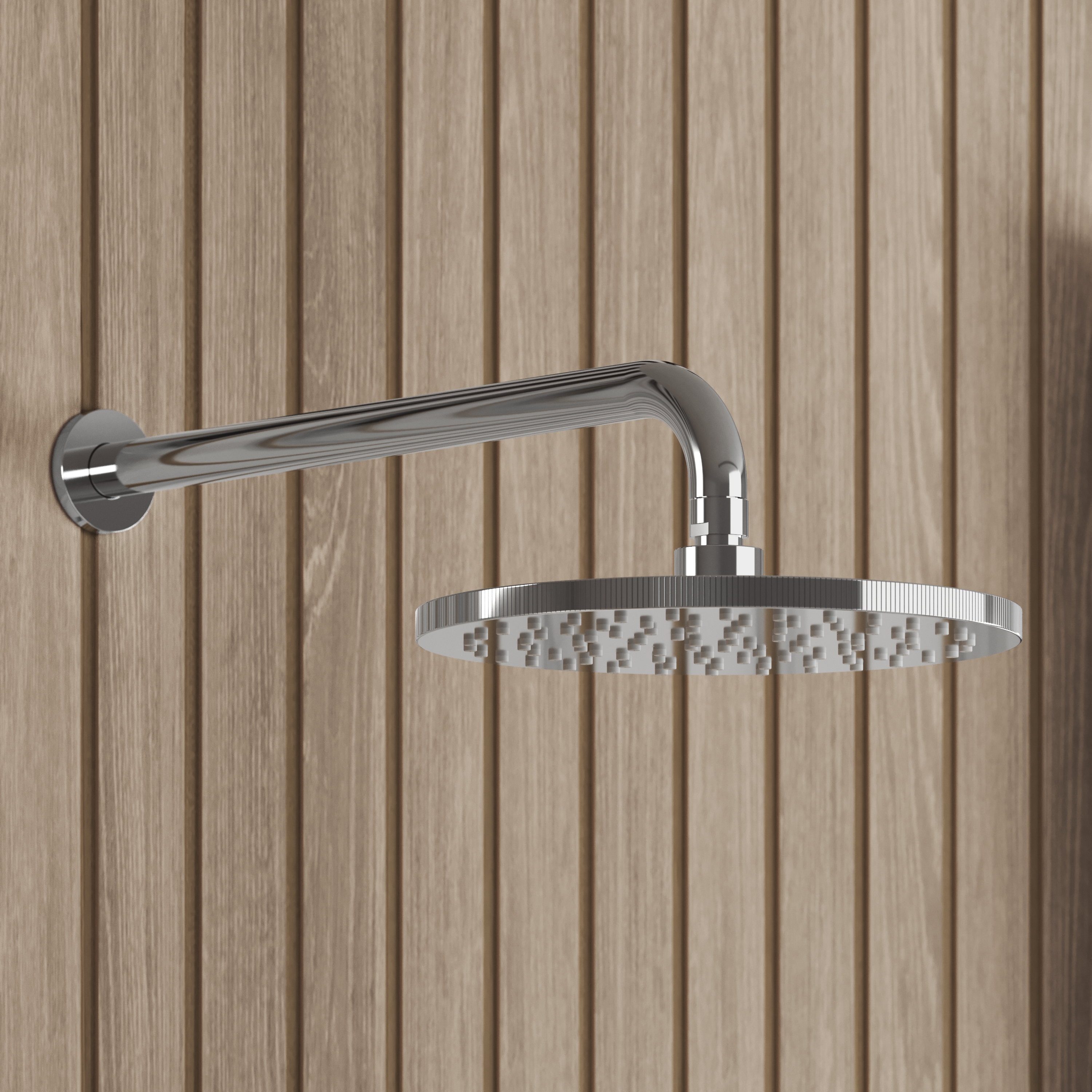 Core Concealed Thermostatic Valve, Fixed Head & Shower Handset Kit