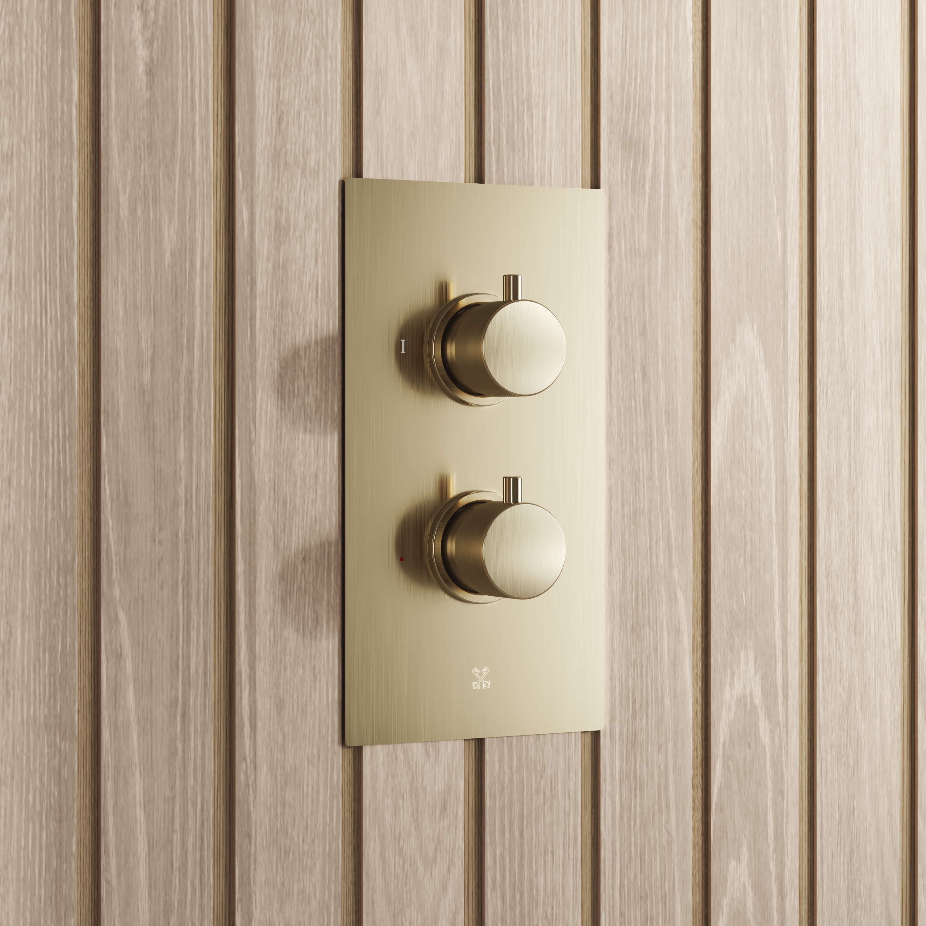 Core Concealed Thermostatic Valve, Fixed Head & Shower Handset Kit