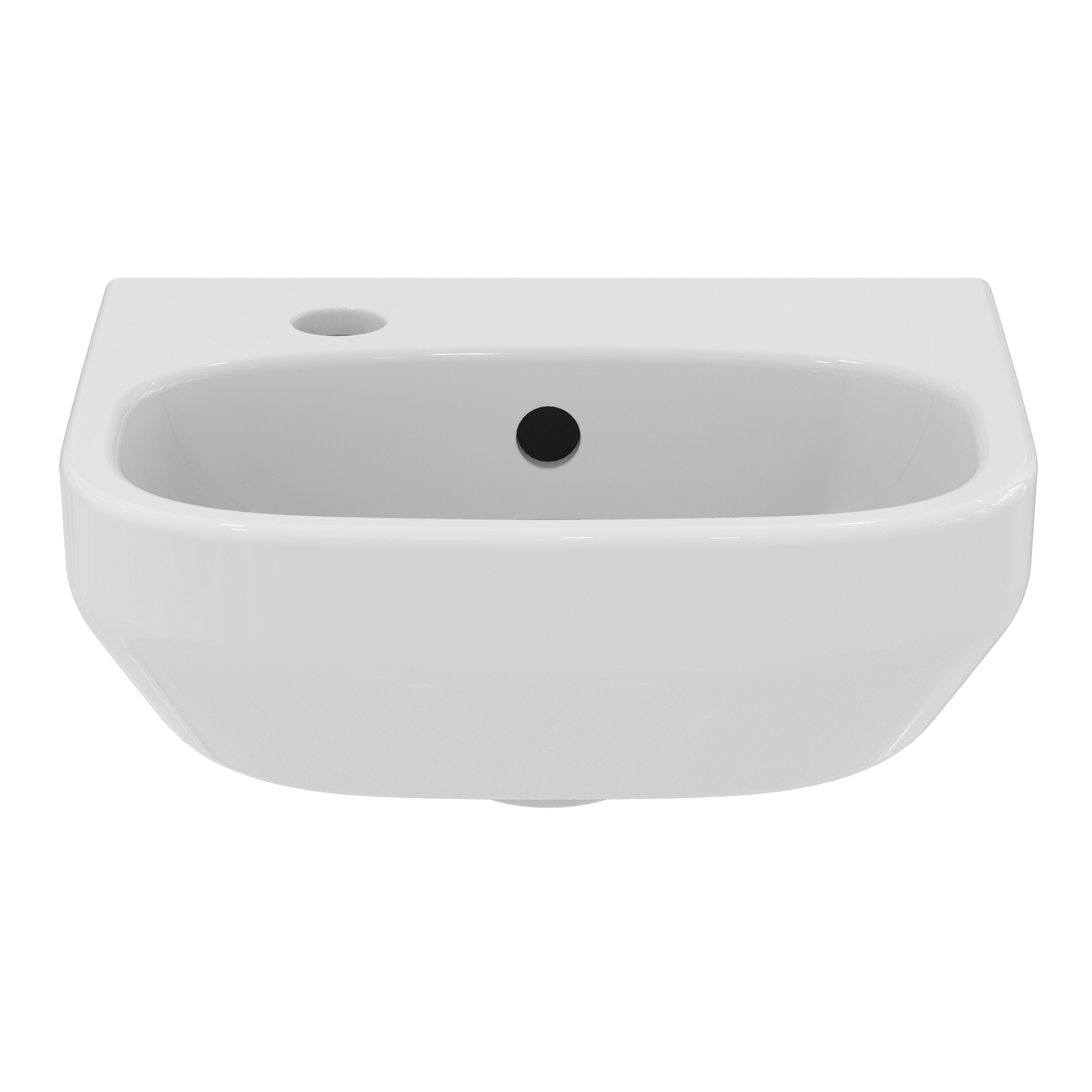 Ideal Standard i.life A 350mm Cloakroom Basin & Pedestal - Left or Right Hand Tap Hole