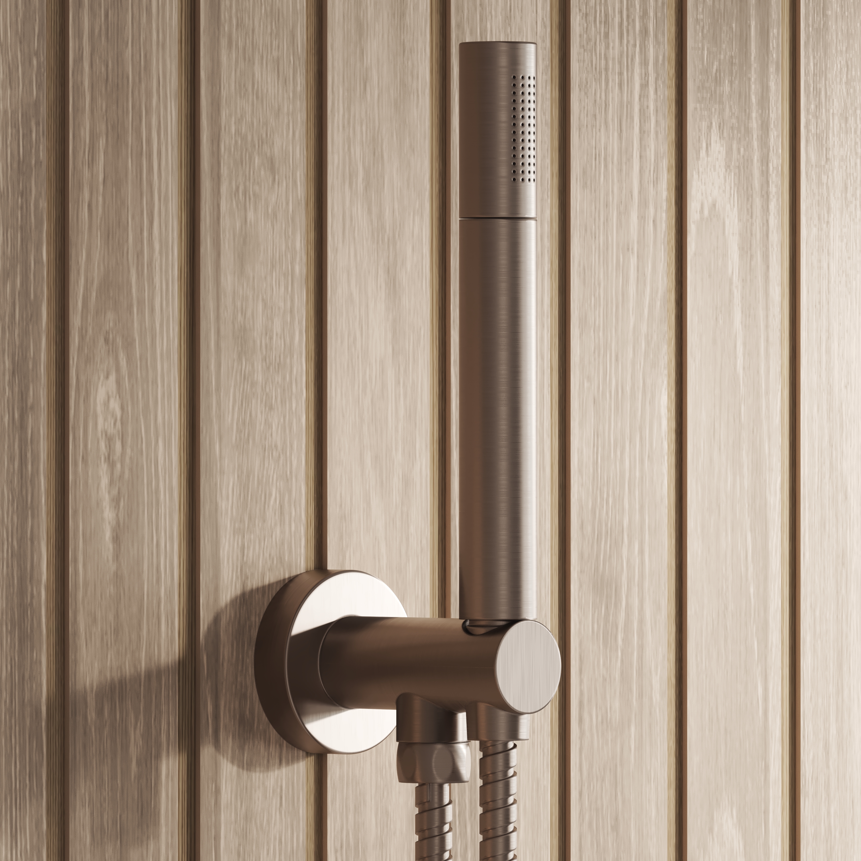 Core Concealed Thermostatic Valve, Fixed Head & Shower Handset Kit
