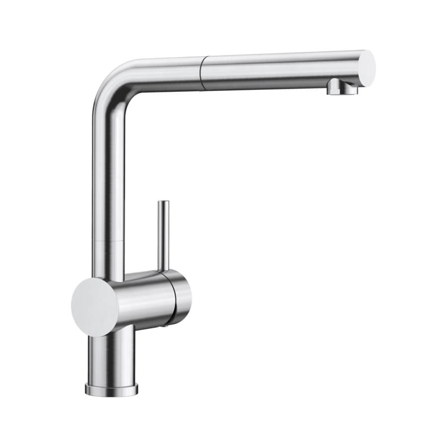 Blanco Linus-S Single Lever Mono Pull Out Kitchen Mixer Tap