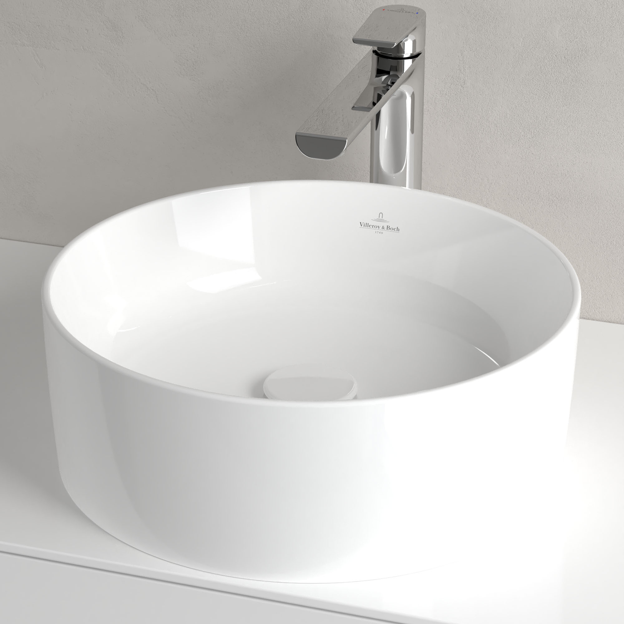 Villeroy & Boch Collaro Round Countertop Basin - 400mm