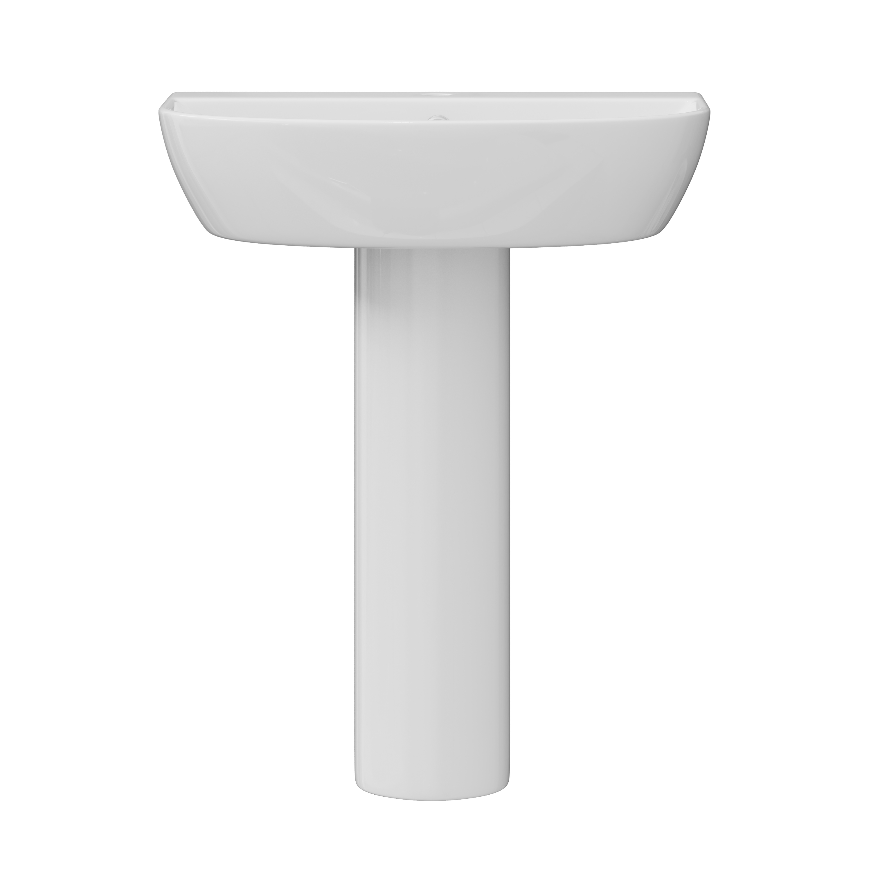 Harbour Clarity 555mm Basin & Full Pedestal