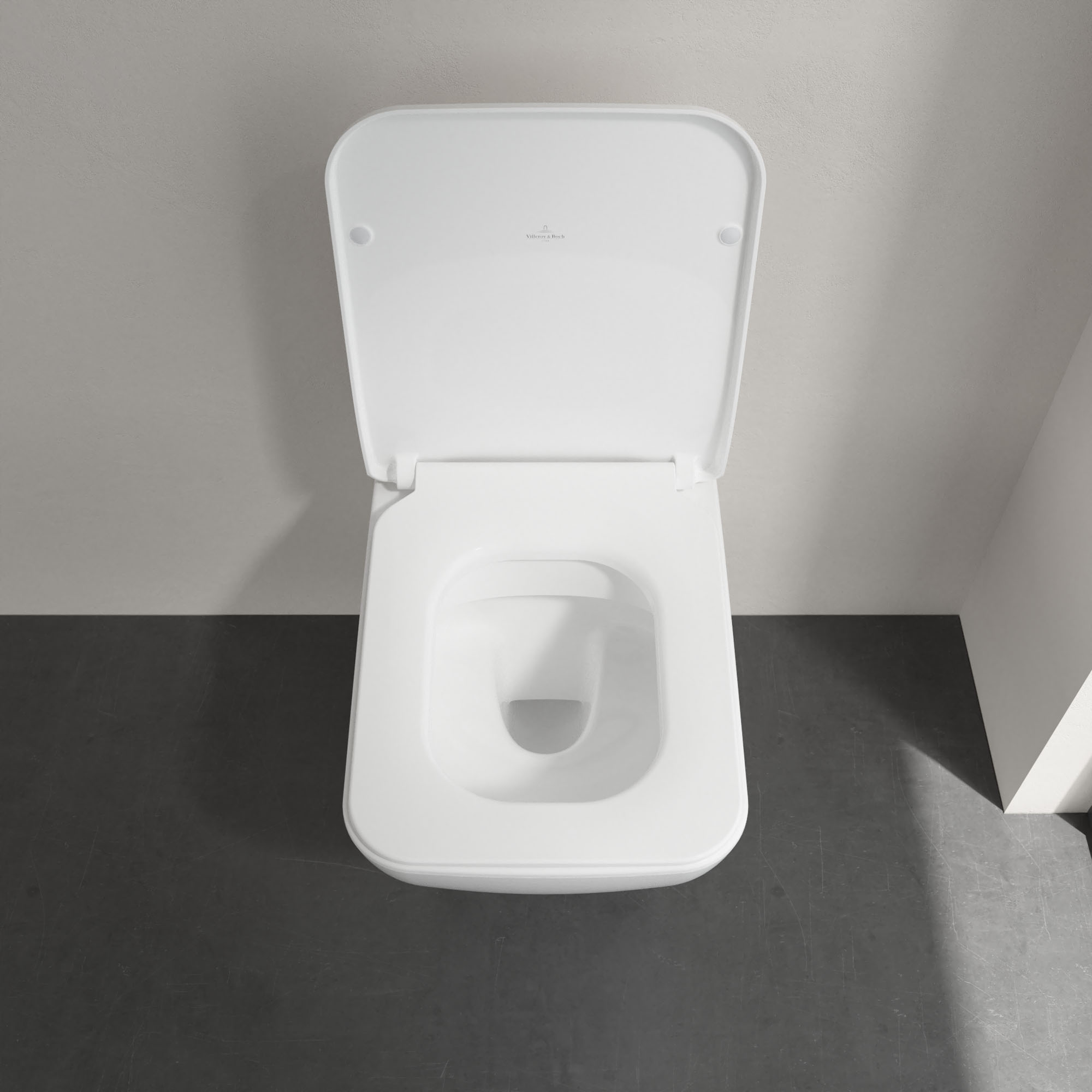 Villeroy & Boch Venticello Rimless Wall Mounted Toilet and Soft Close Toilet Seat