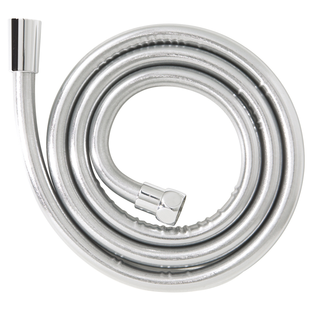 Roper Rhodes 1.5m Silver Metallic Effect Shower Hose