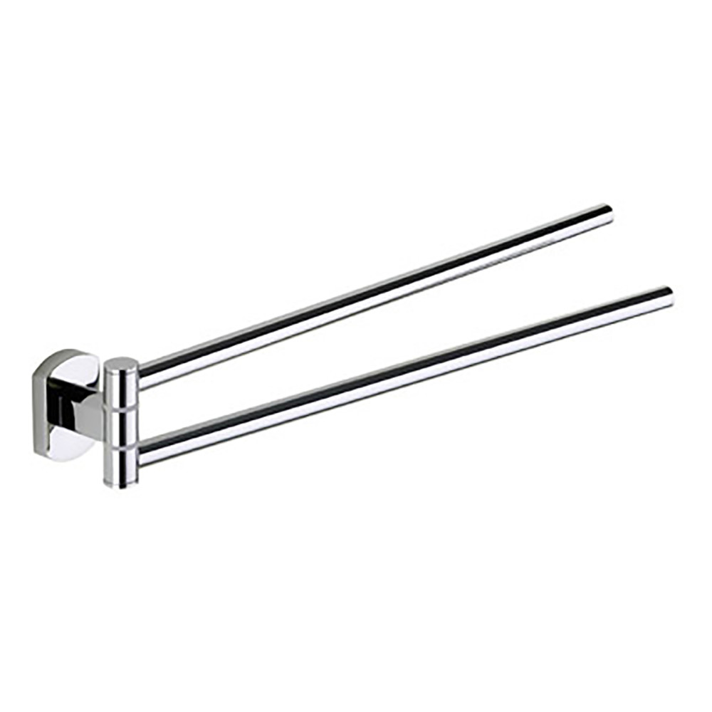 Gedy Edera Double Swing Towel Rail - 380mm