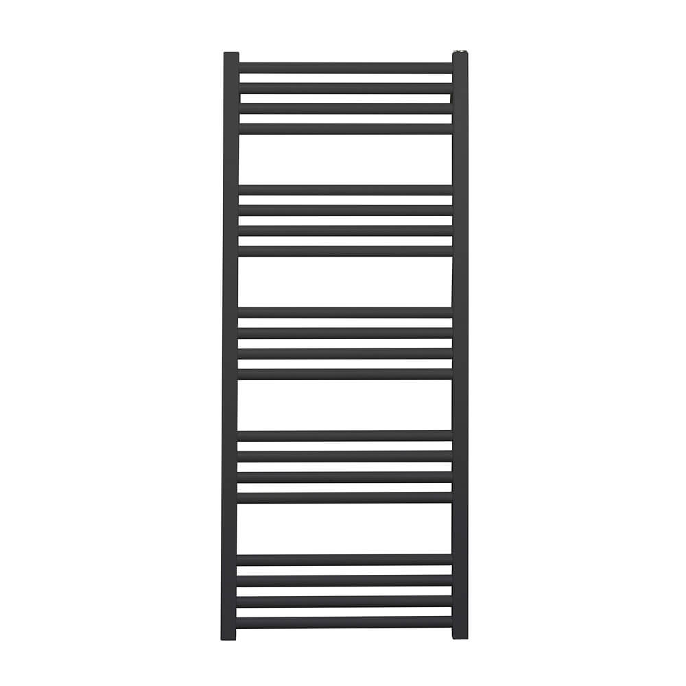 Crosswater MPRO Matt Black Heated Towel Rail