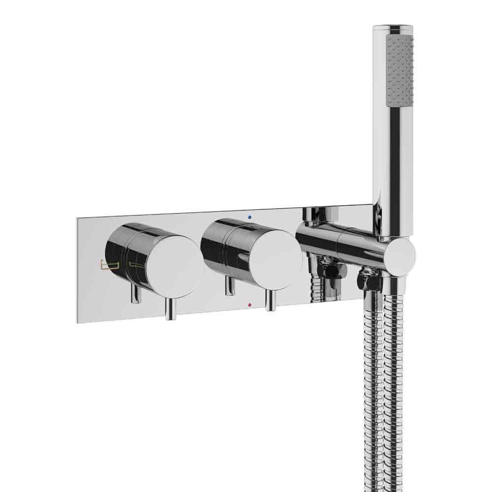 Crosswater MPRO 2 Outlet Concealed Thermostatic Bath Shower Valve