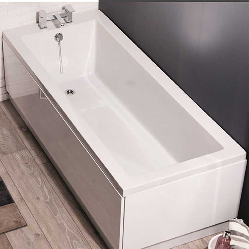 Harbour Pool Single End Straight 1700mm x 700mm Standard Bath - Square Style