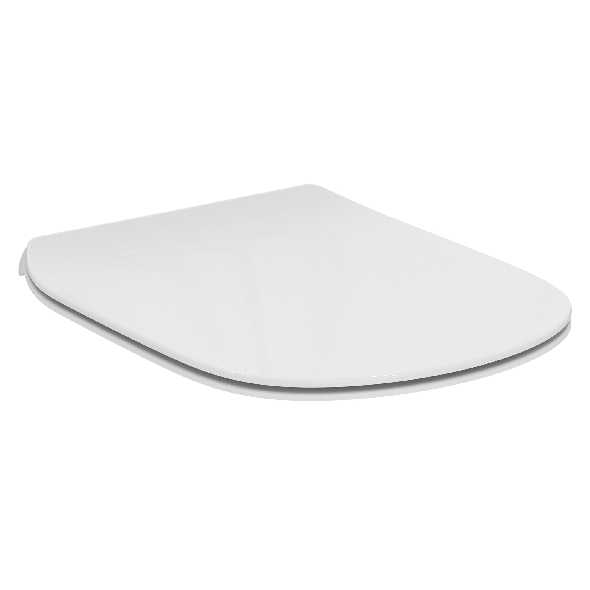 Ideal Standard Tesi Close Coupled Fully Back to Wall Toilet with Aquablade® Flush Technology & Soft Close Seat