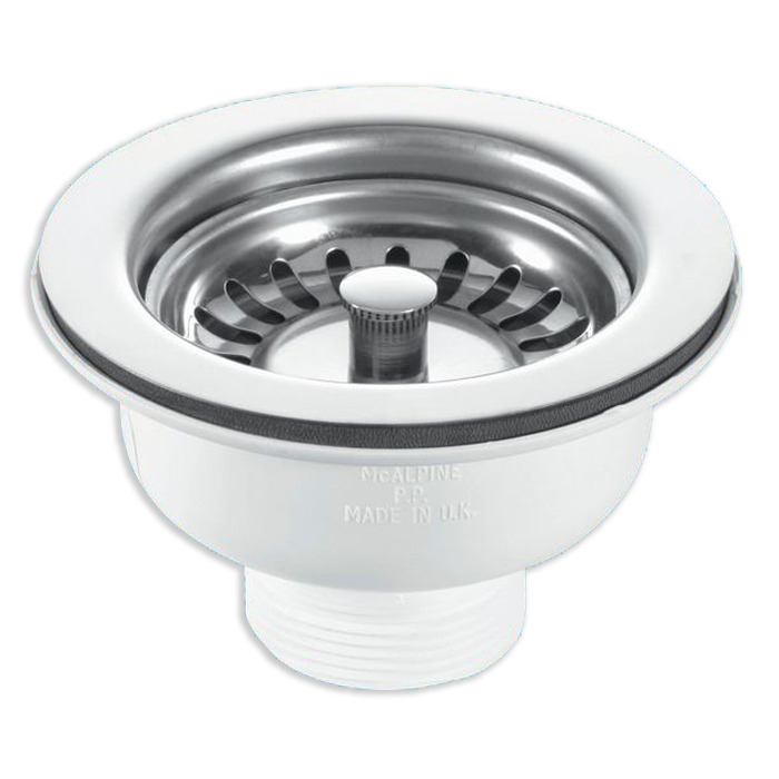 Butler & Rose Dream 1.5 Bowl White Ceramic Fireclay Kitchen Sink & Victoria Traditional Kitchen Mixer Tap
