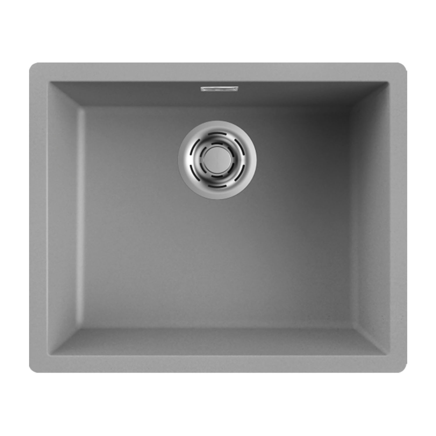 Reginox Multa 50 Single Bowl Granite Composite Inset / Undermount Kitchen Sink & Waste - 556 x 456mm