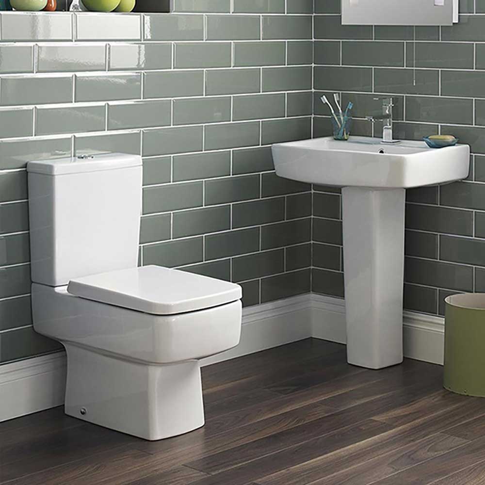 Jack 600mm Basin & Full Pedestal